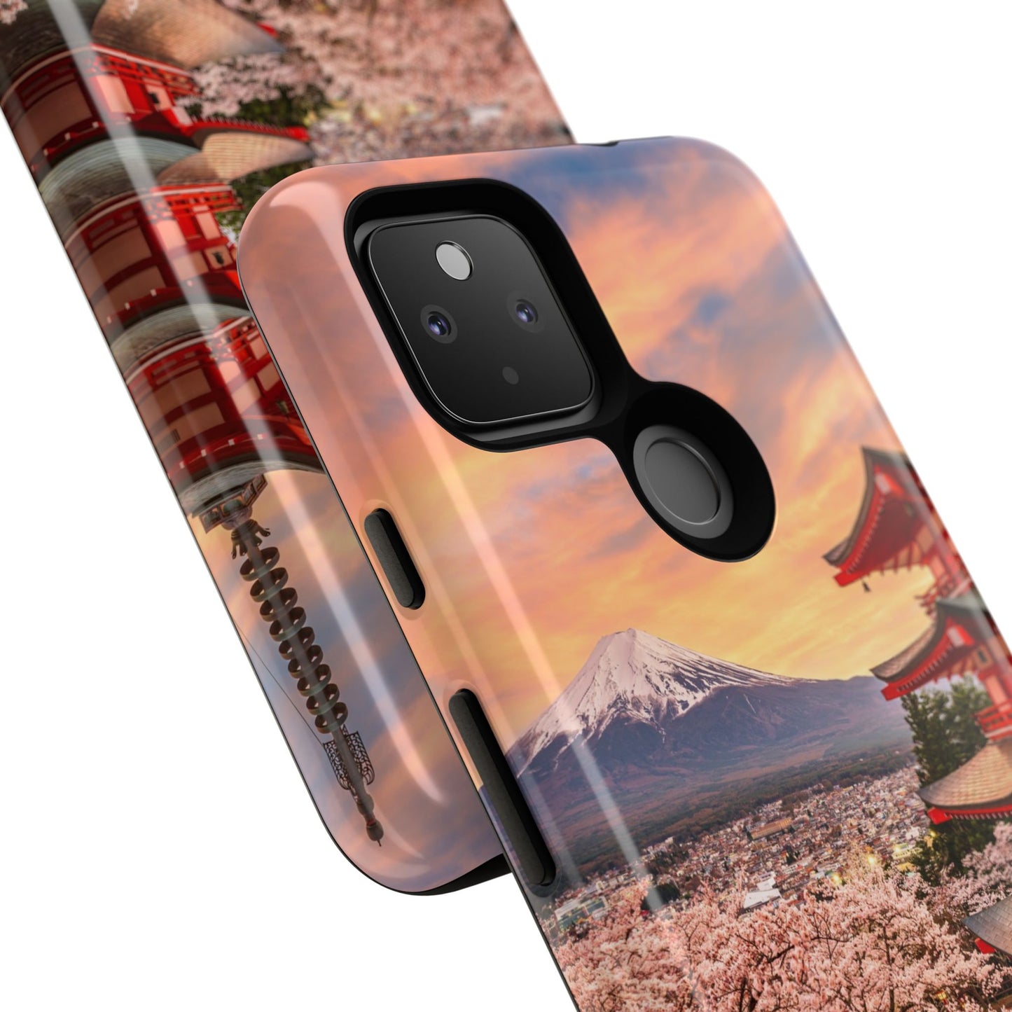 Cherry Blossoms Mt. Fuji phone case for iPhone, Galaxy and Pixel devices