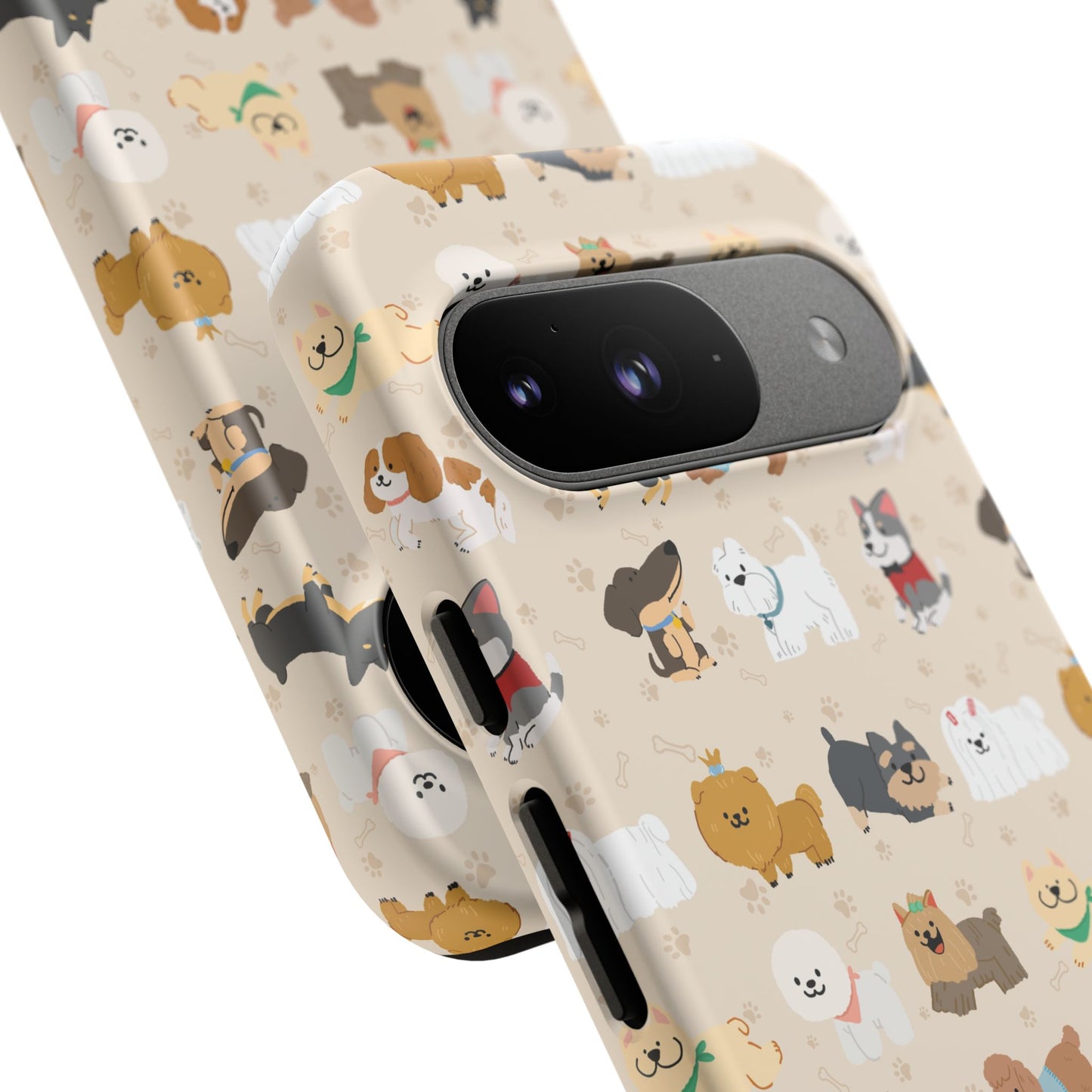 Cute Dogs: Tough Case for iPhone, Samsung Galaxy and Google Pixel devices