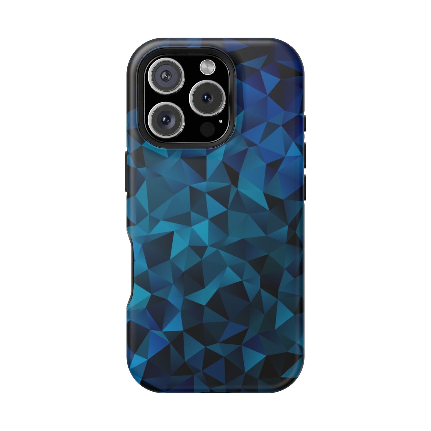 Blue Diamonds (MagSafe version): Elegant phone case for iPhone