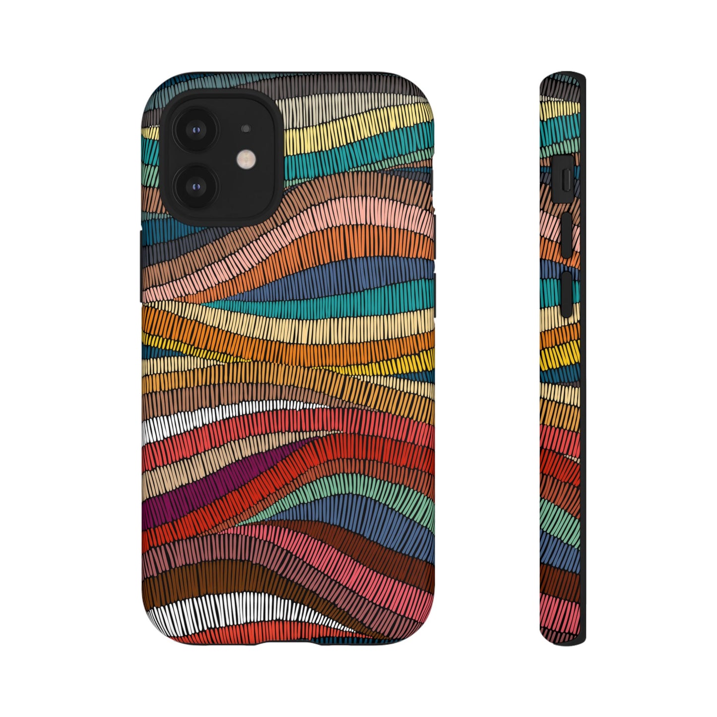 Threaded Harmony: Tapestry-inspired Phone Case for iPhone, Samsung Galaxy and Google Pixel devices