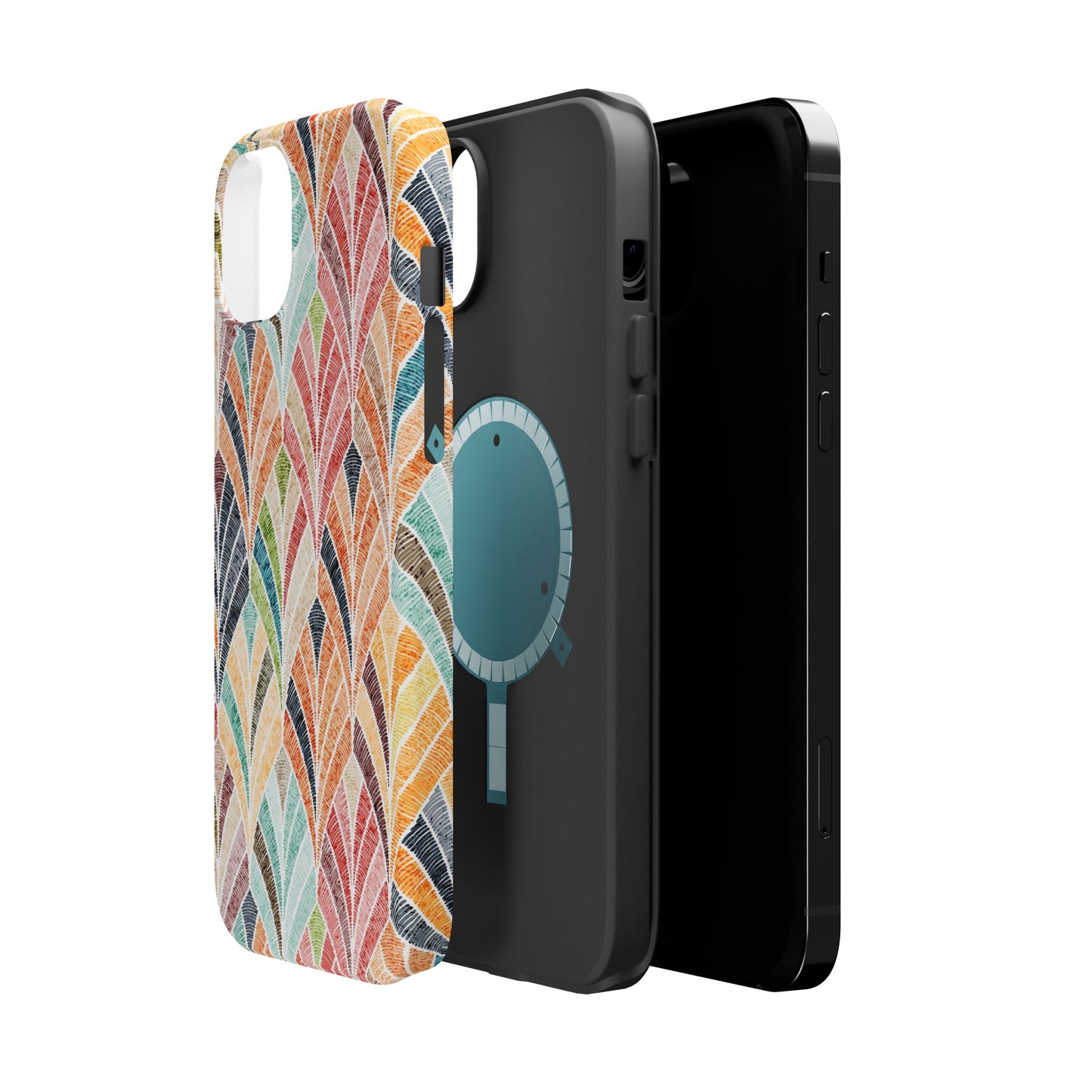 Boho (MagSafe version): Bohemian-style Artistic Phone Case for iPhone