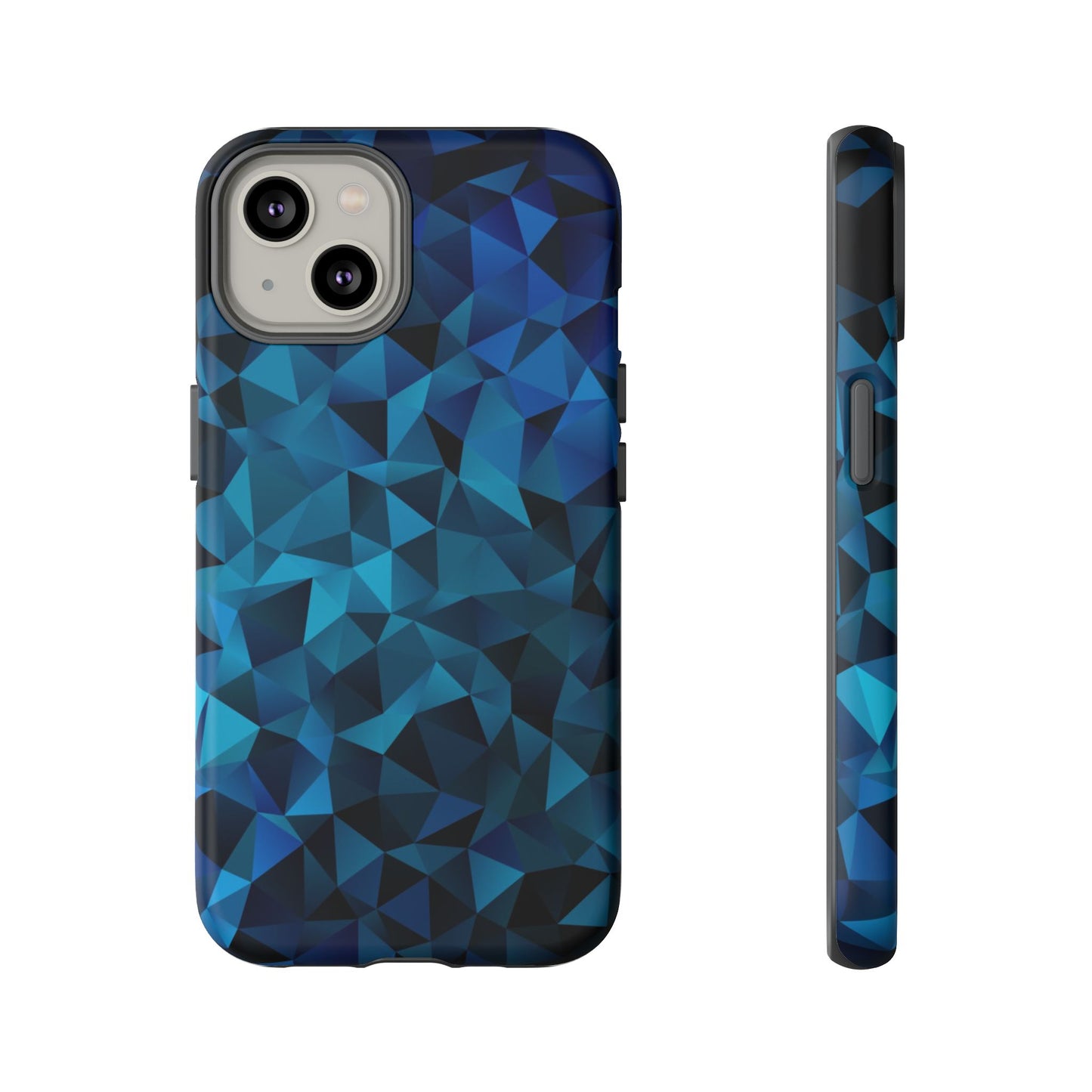 Blue Diamonds: Phone Case with Elegant Prints for iPhone, Samsung Galaxy and Google Pixel devices
