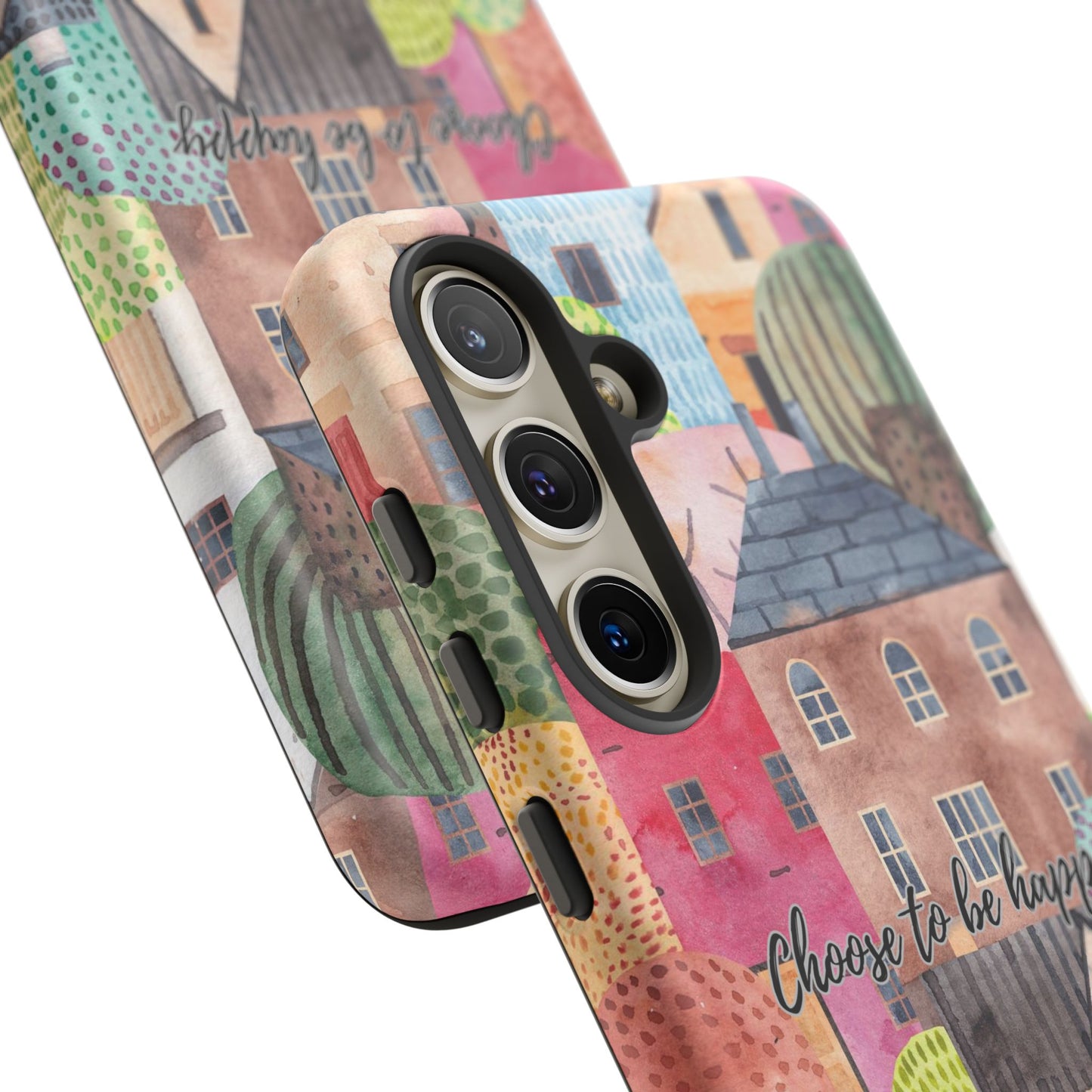 Choose to be Happy: Inspiring Case for iPhone, Samsung Galaxy and Google Pixel devices