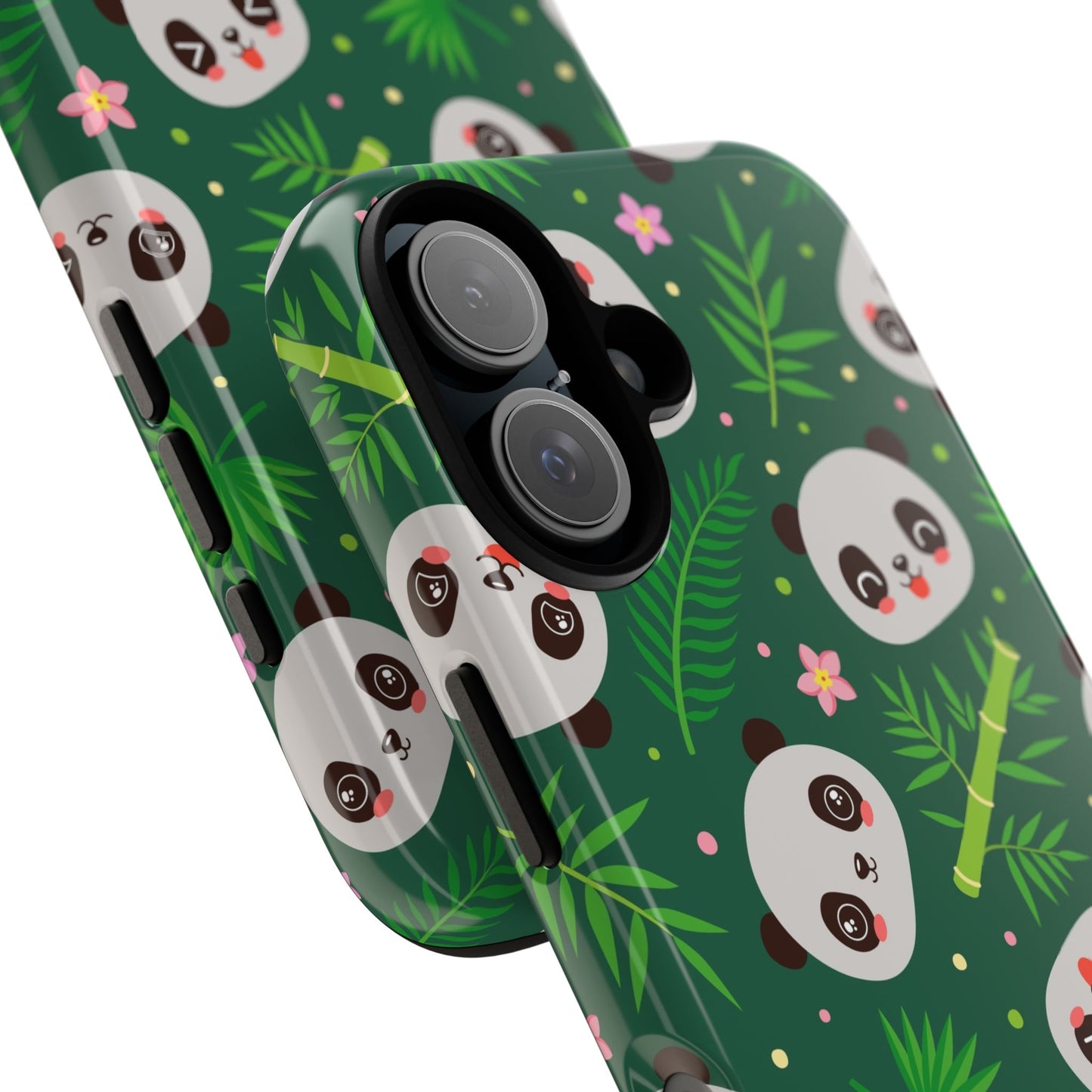 Cute Panda: Tough Case for iPhone, Samsung Galaxy and Google Pixel devices