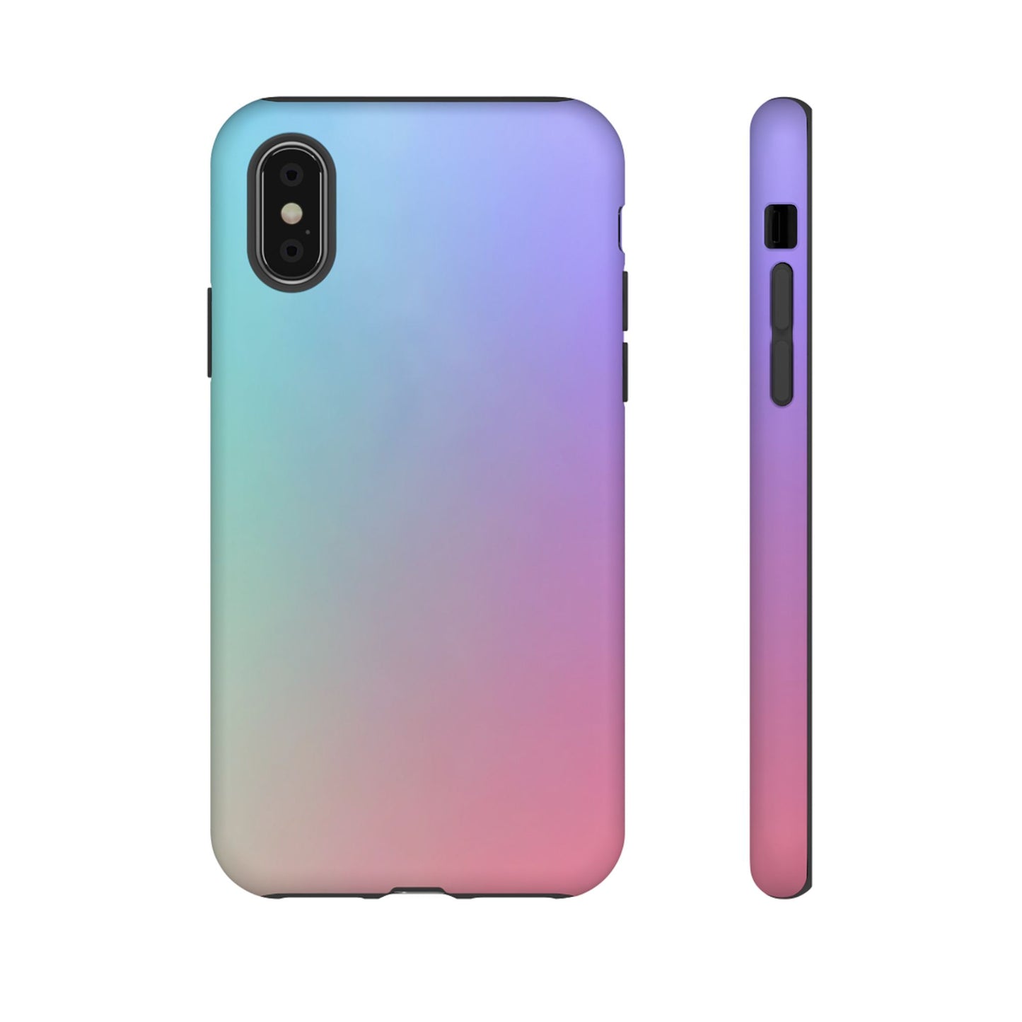 Cotton Candy: Quadcolor Pastel Gradient Tough Case for iPhone, Samsung Galaxy and Google Pixel devices