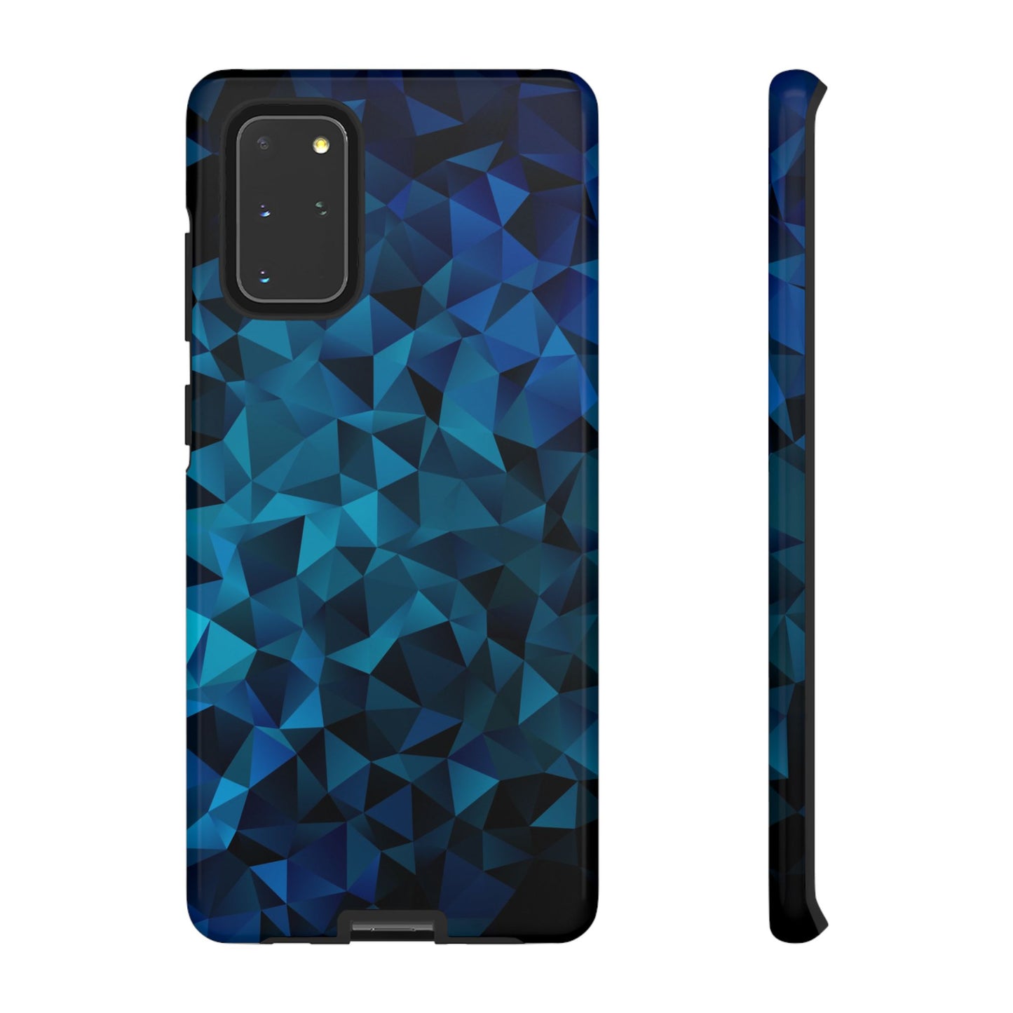 Blue Diamonds: Phone Case with Elegant Prints for iPhone, Samsung Galaxy and Google Pixel devices