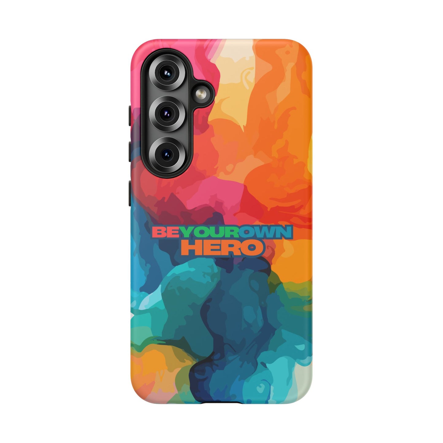 Be Your Own Hero: Tough Case for iPhone, Samsung Galaxy and Google Pixel