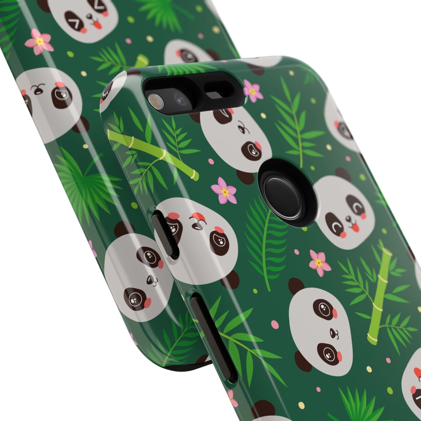 Cute Panda: Tough Case for iPhone, Samsung Galaxy and Google Pixel devices