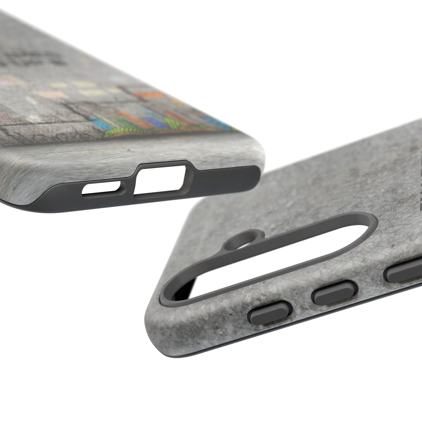Fall 7 Times, Stand Up 8: motiverende case voor iPhone-, Galaxy- en Pixel-telefoons