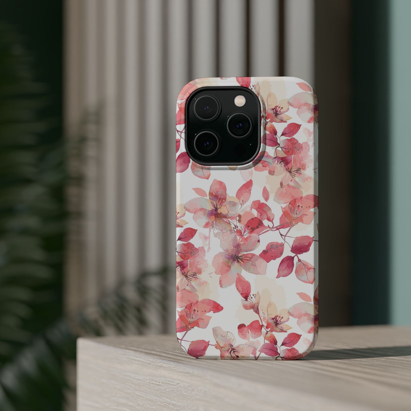 Watercolor Flowers: MagSafe case for iPhone