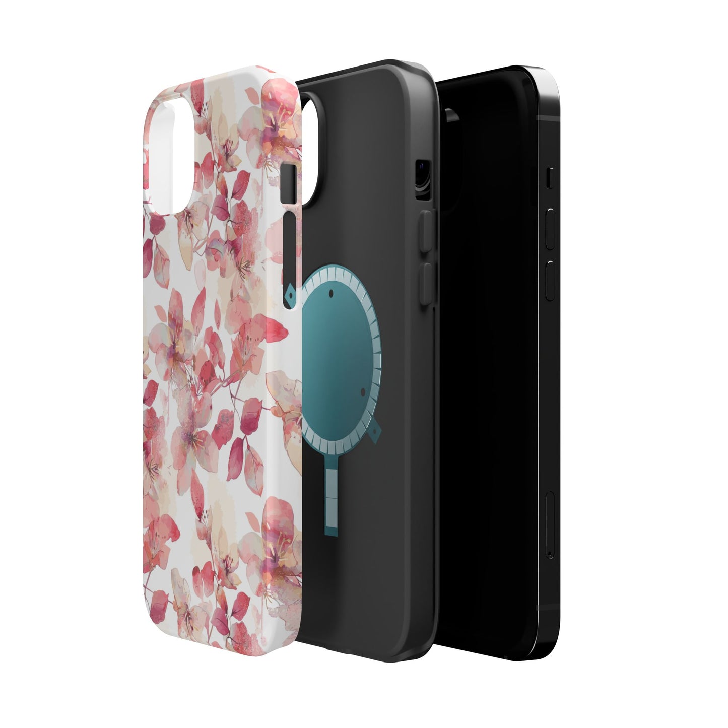 Watercolor Flowers: MagSafe case for iPhone