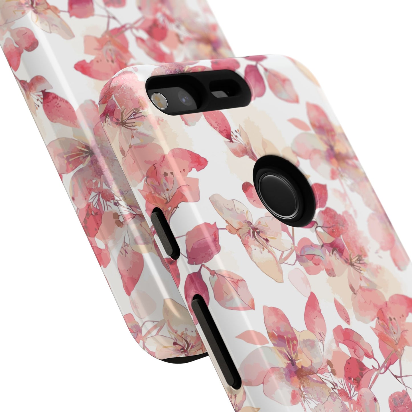 Watercolor Flowers: Tough Case for iPhone, Samsung Galaxy and Google Pixel devices