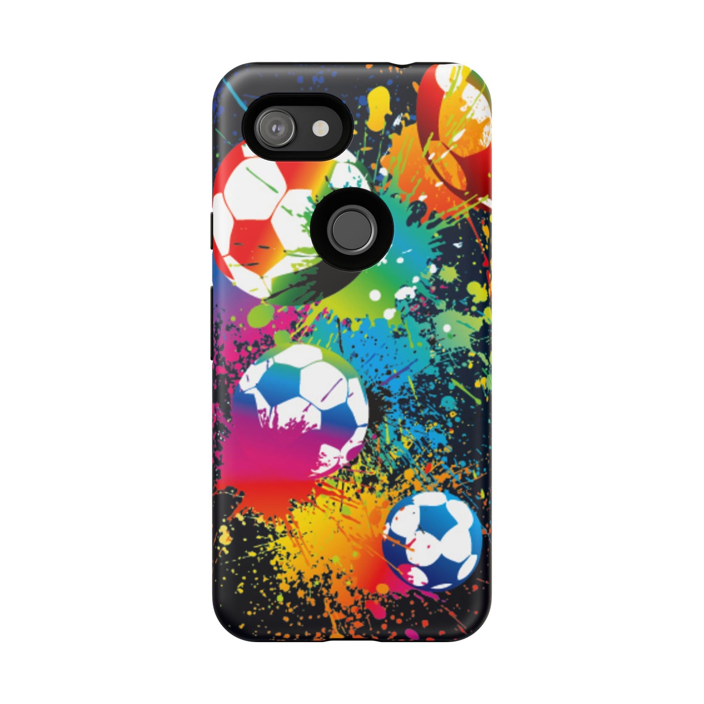 Footballer's Phone Case: Vibrant Case for iPhone, Samsung Galaxy and Google Pixel devices