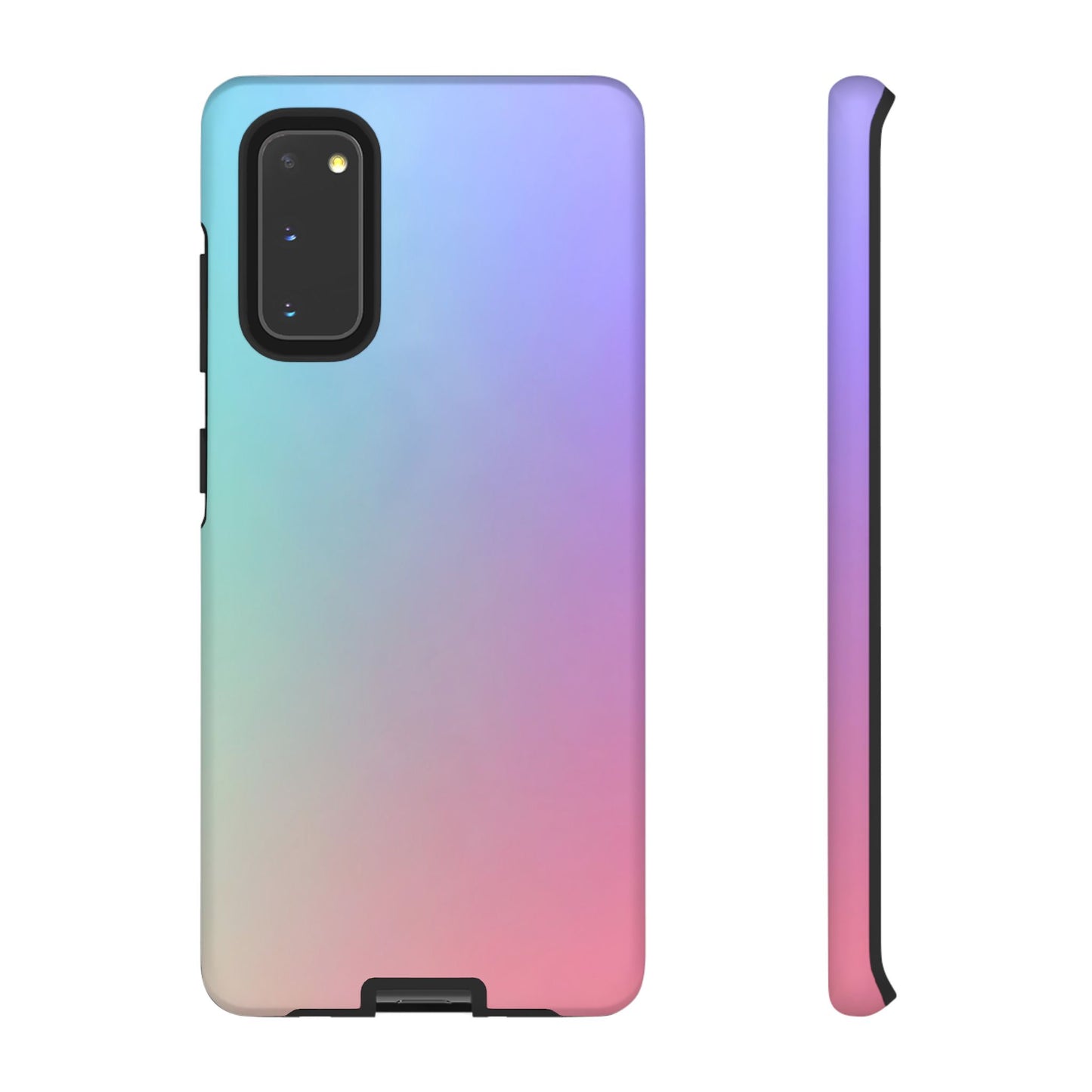 Cotton Candy: Quadcolor Pastel Gradient Tough Case for iPhone, Samsung Galaxy and Google Pixel devices