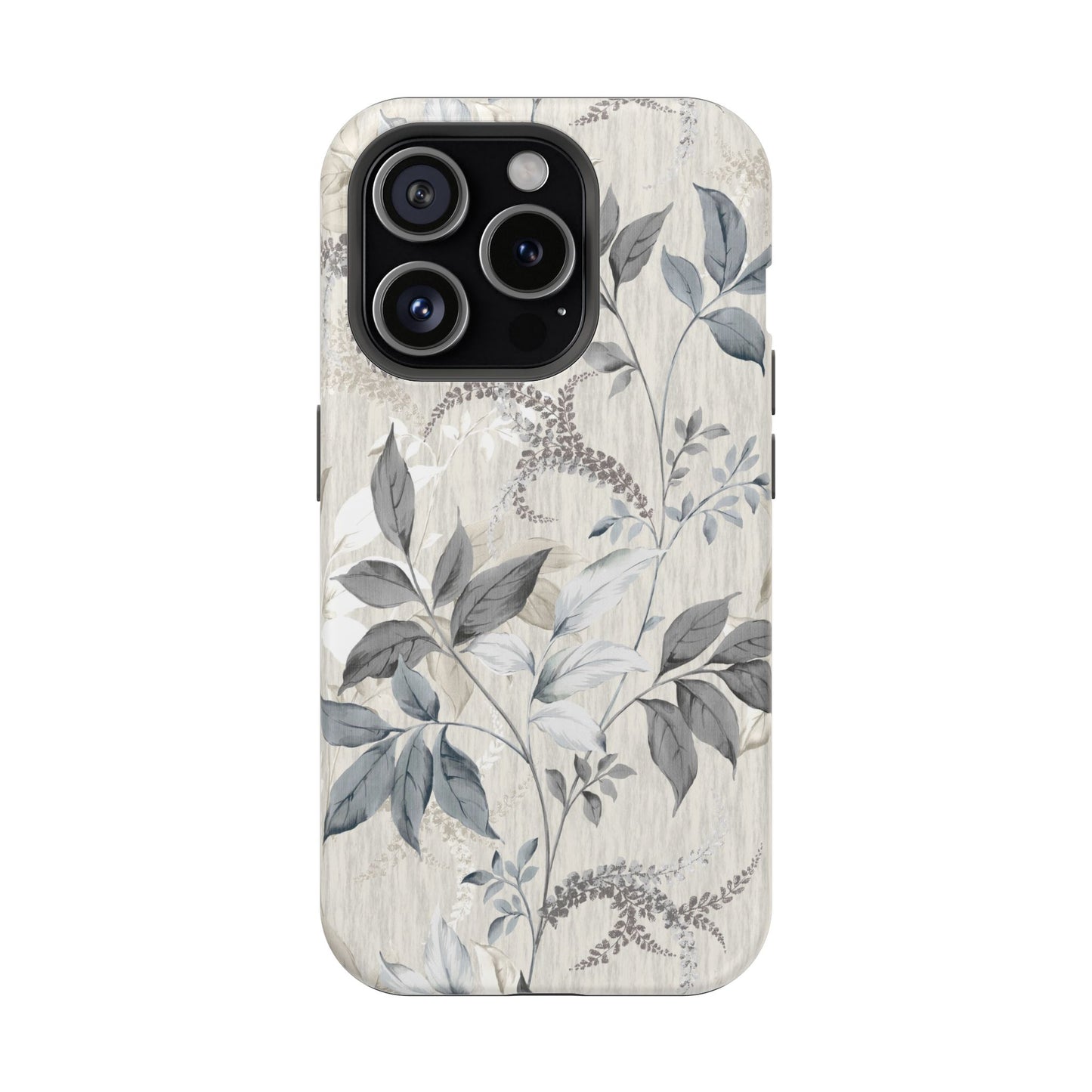 Luxury Leaves (MagSafe version): Artistic case for iPhone, Samsung Galaxy and Google Pixel