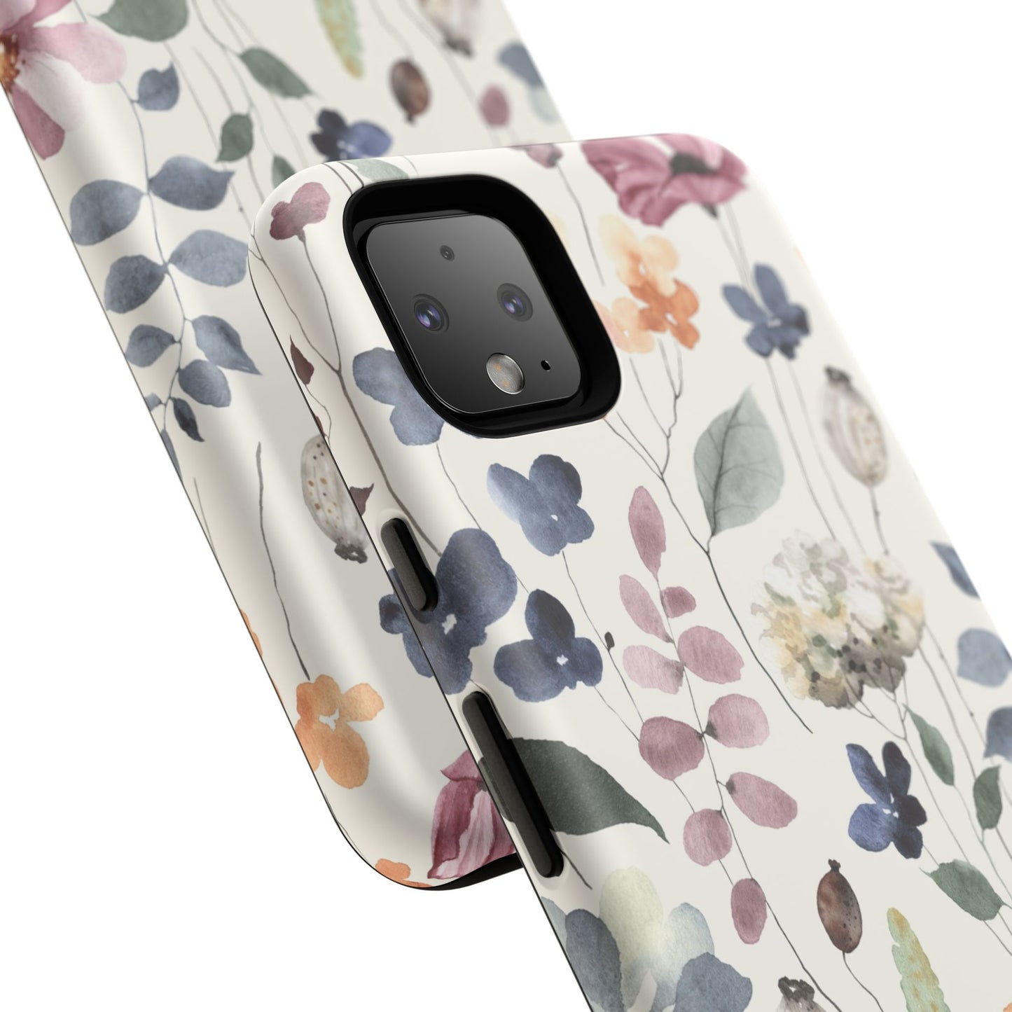 Floral prints phone case for iPhone, Samsung Galaxy and Pixel devices