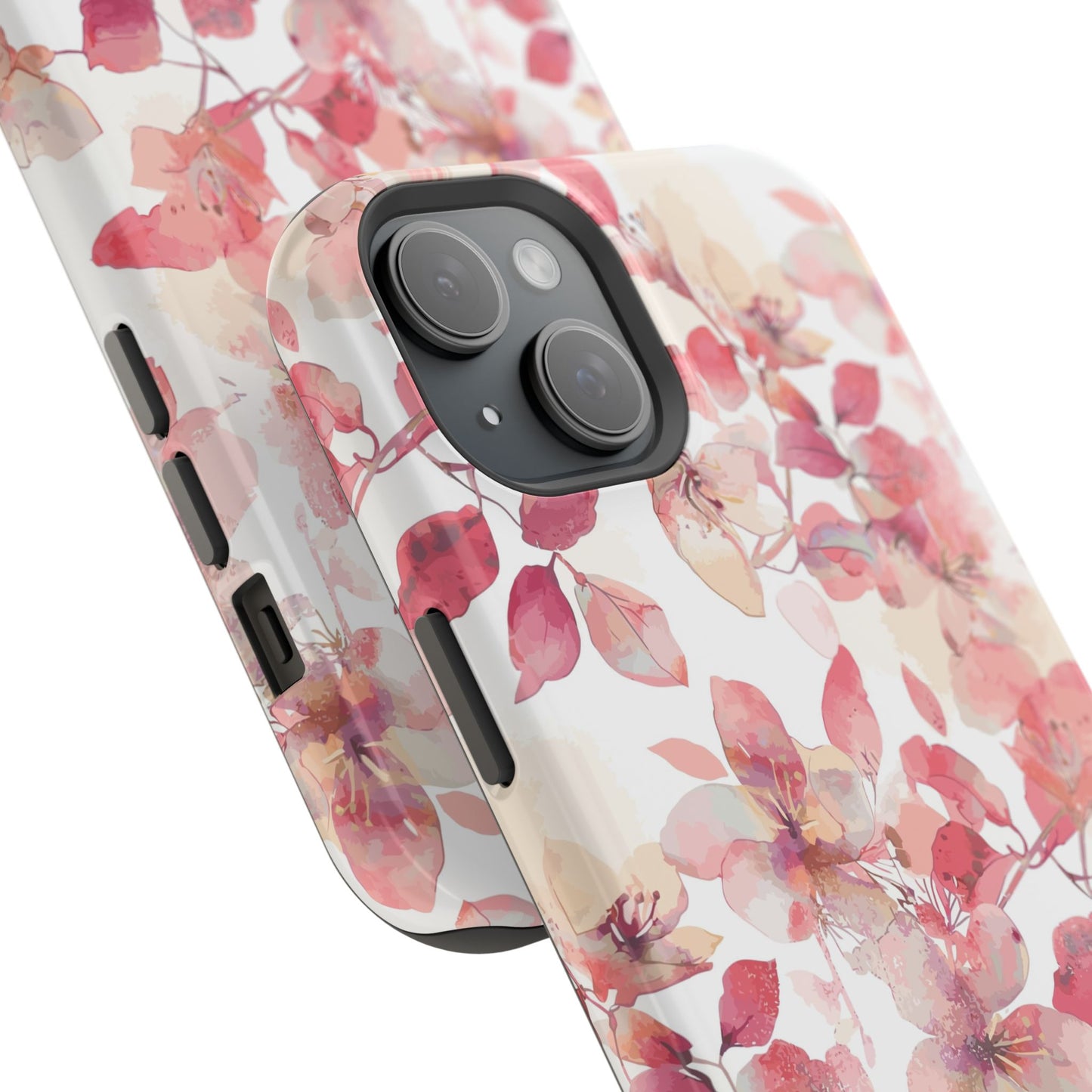 Watercolor Flowers: MagSafe case for iPhone