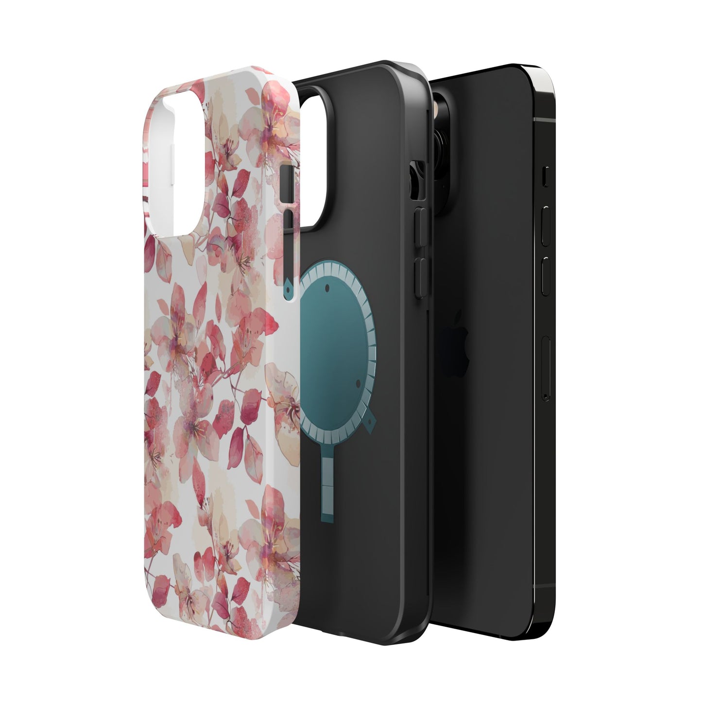 Watercolor Flowers: MagSafe case for iPhone