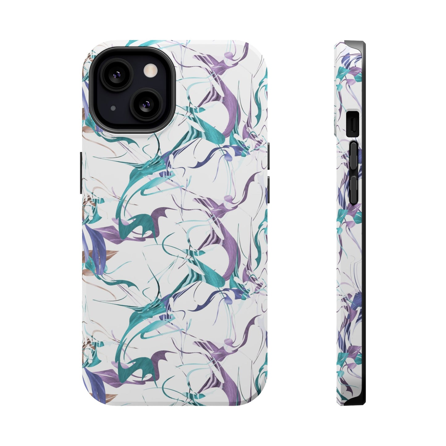 Vector (MagSafe version): Abstract Elegant Phone Case for iPhone, Samsung Galaxy and Google Pixel devices