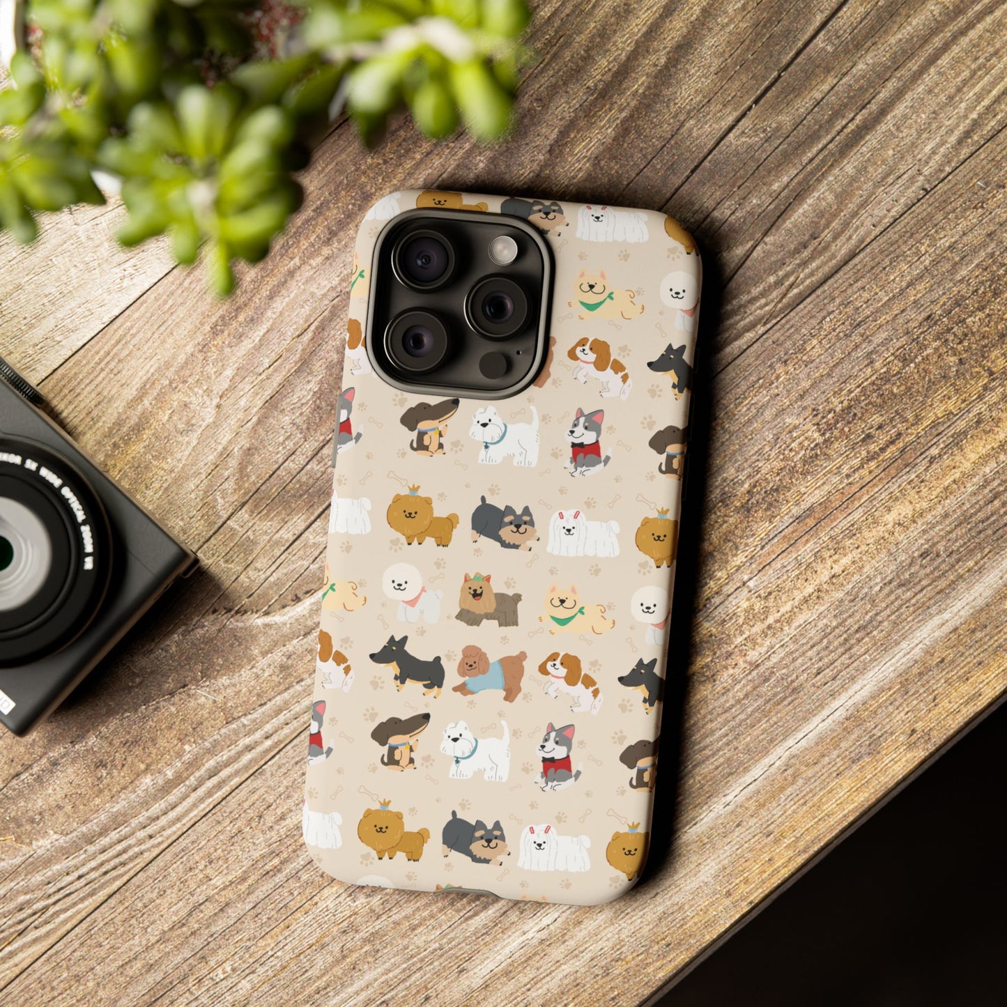 Cute Dogs: Tough Case for iPhone, Samsung Galaxy and Google Pixel devices