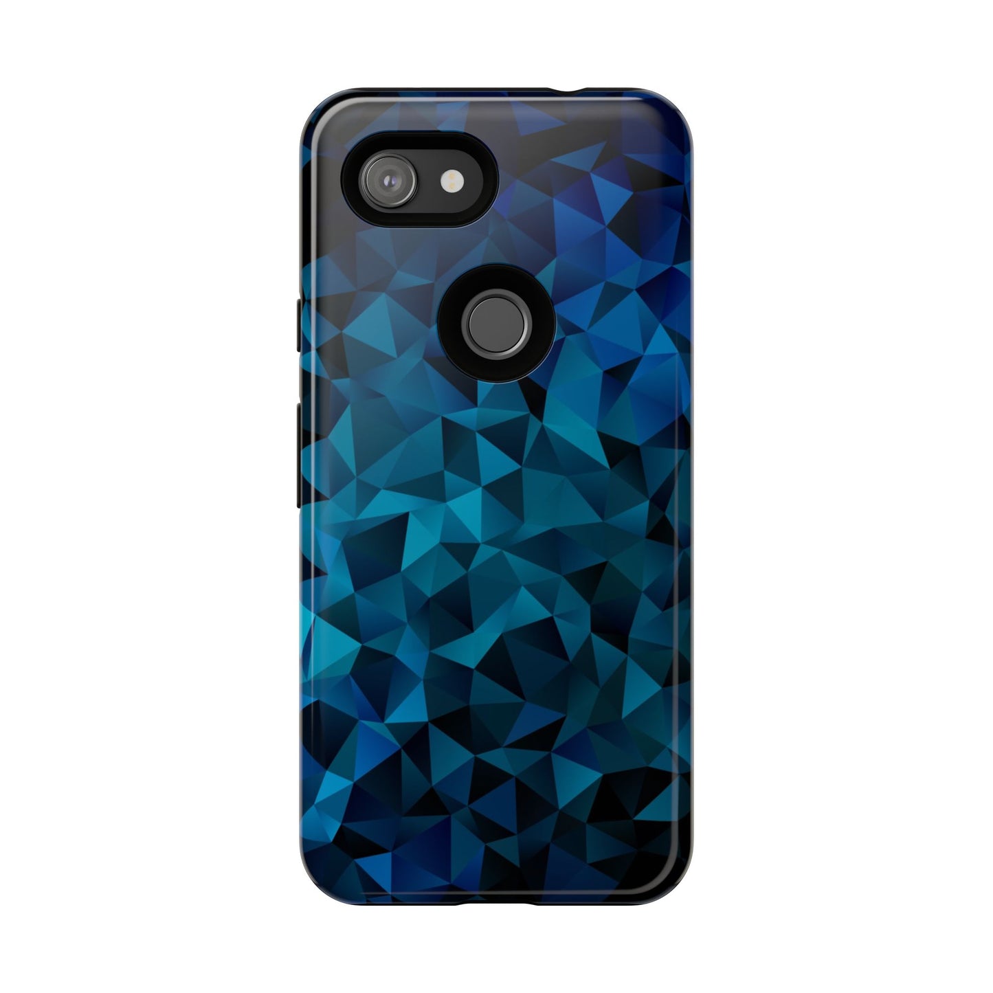Blue Diamonds: Phone Case with Elegant Prints for iPhone, Samsung Galaxy and Google Pixel devices