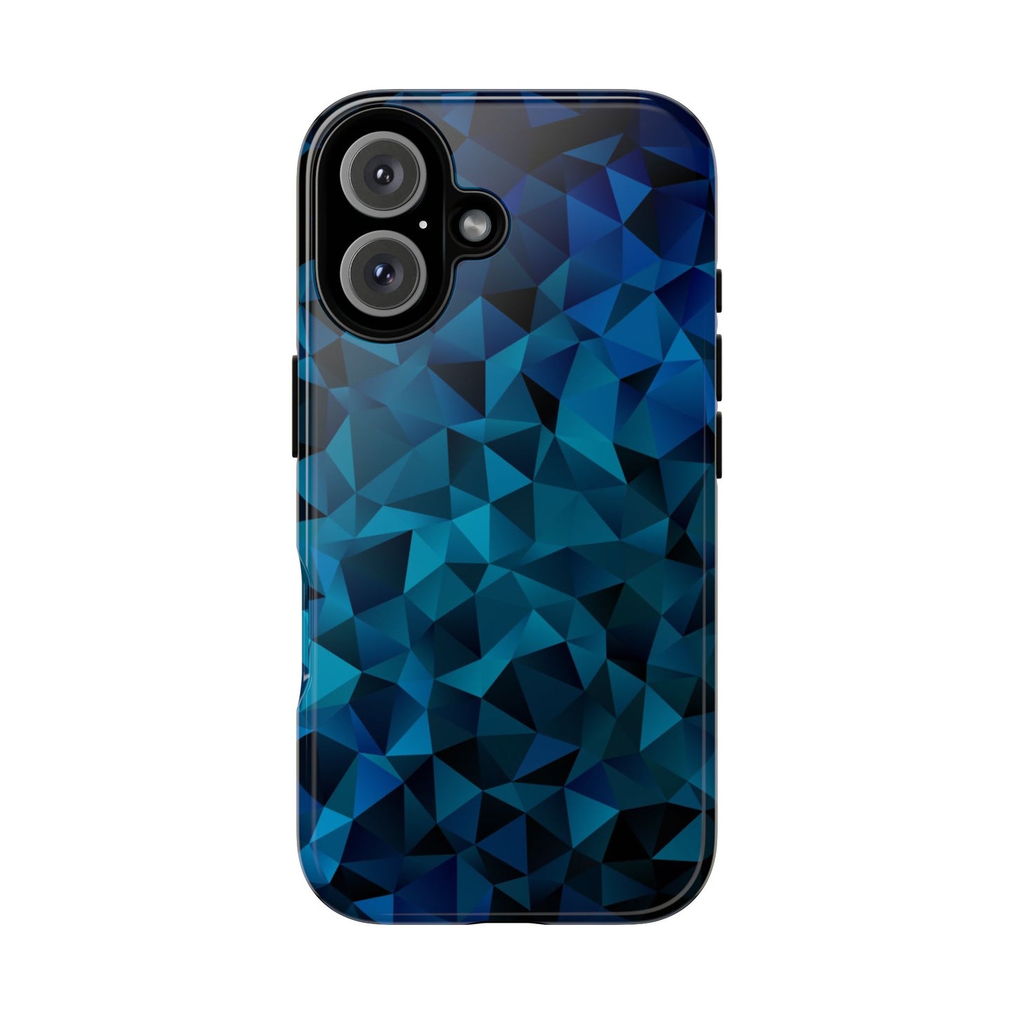 Blue Diamonds: Phone Case with Elegant Prints for iPhone, Samsung Galaxy and Google Pixel devices