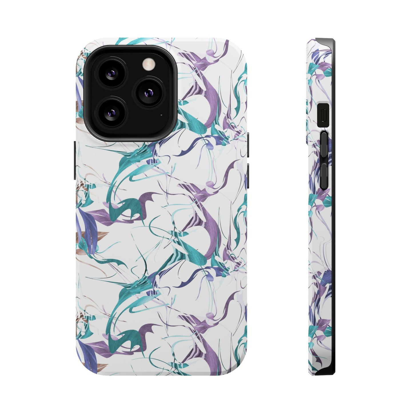 Vector (MagSafe version): Abstract Elegant Phone Case for iPhone, Samsung Galaxy and Google Pixel devices