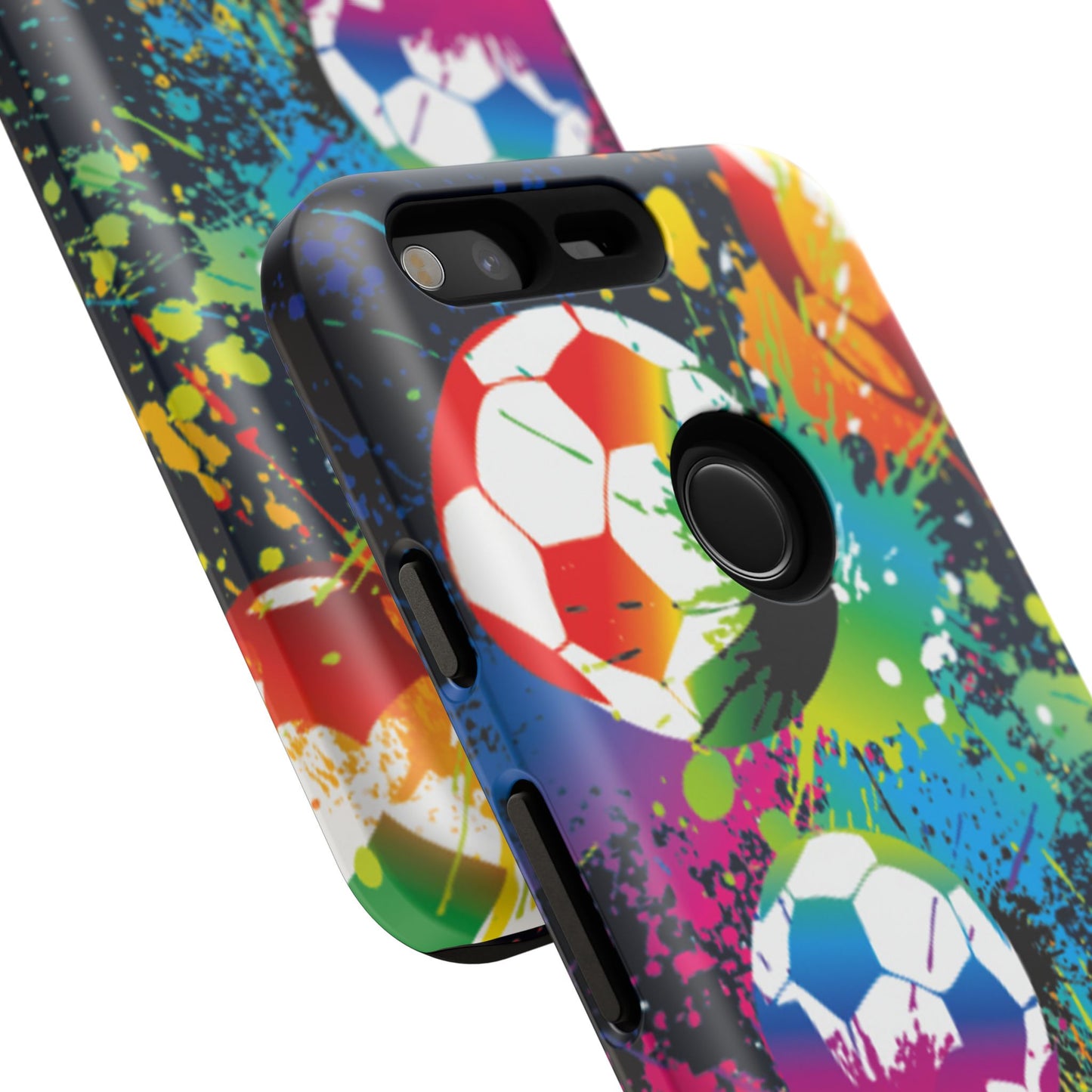 Footballer's Phone Case: Vibrant Case for iPhone, Samsung Galaxy and Google Pixel devices