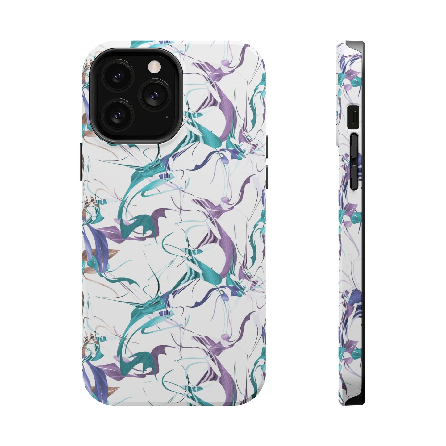 Vector (MagSafe version): Abstract Elegant Phone Case for iPhone, Samsung Galaxy and Google Pixel devices