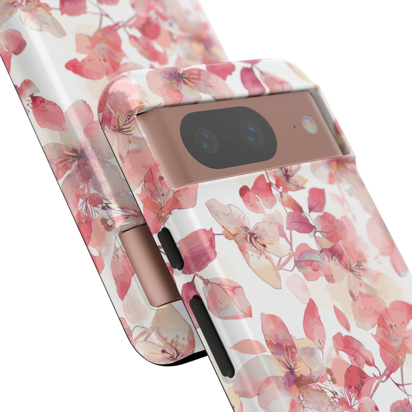 Watercolor Flowers: Tough Case for iPhone, Samsung Galaxy and Google Pixel devices