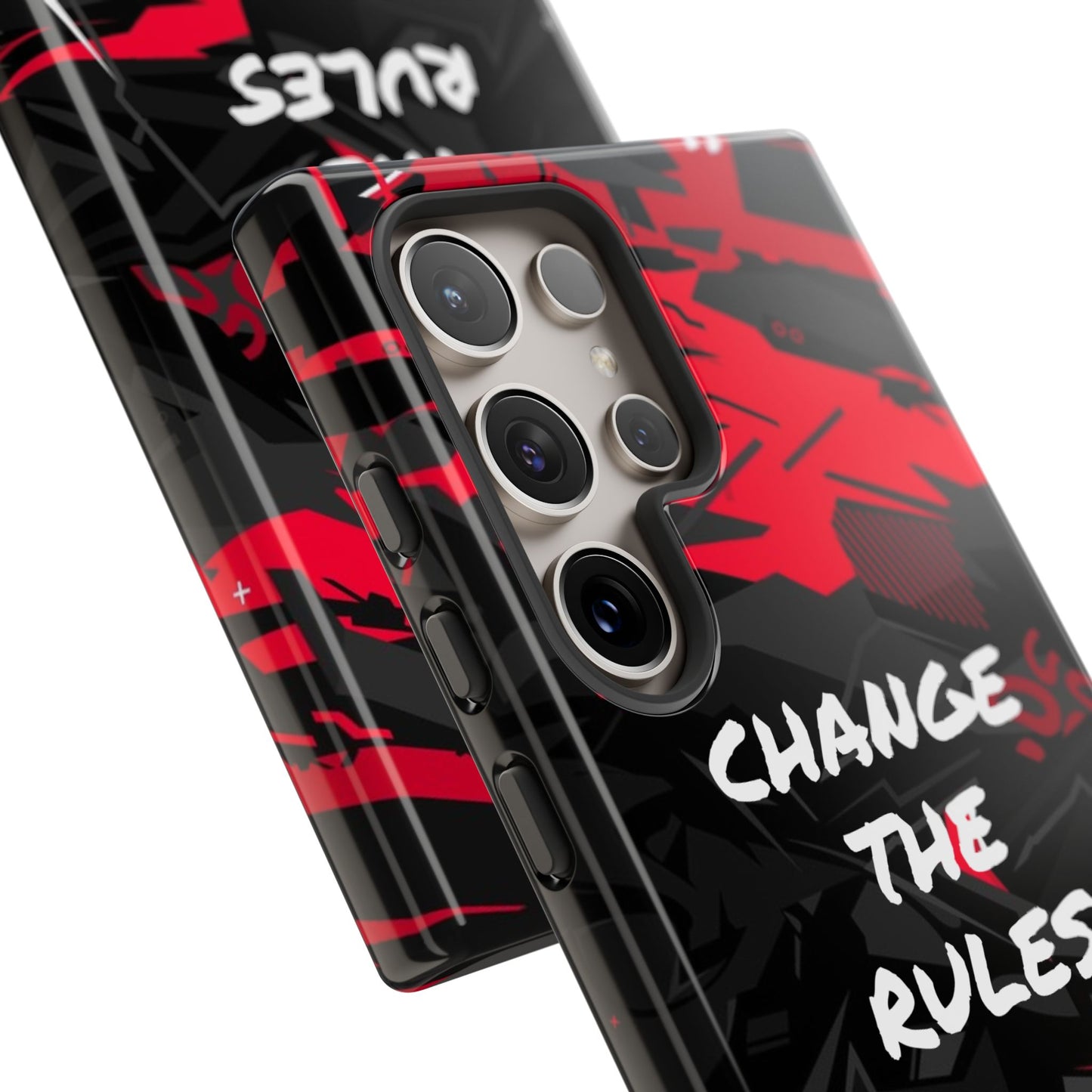 Verander de regels: stevige hoes voor iPhone-, Galaxy- en Pixel-apparaten