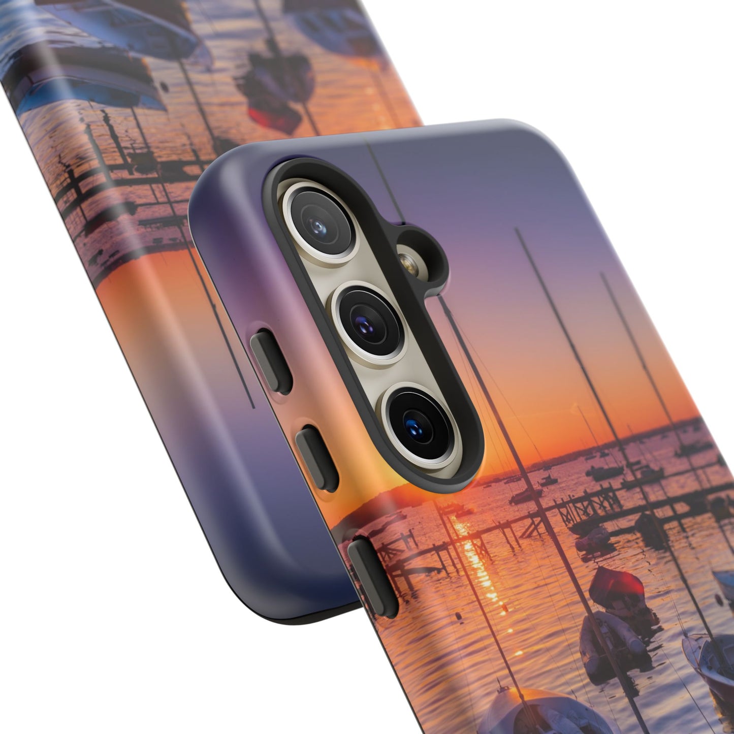 Fortune Favors the Bold: Sunset Sail Phone Case for iPhone, Samsung Galaxy and Google Pixel devices