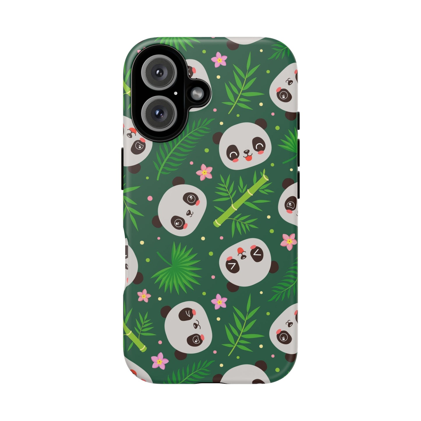Cute Panda: Tough Case for iPhone, Samsung Galaxy and Google Pixel devices