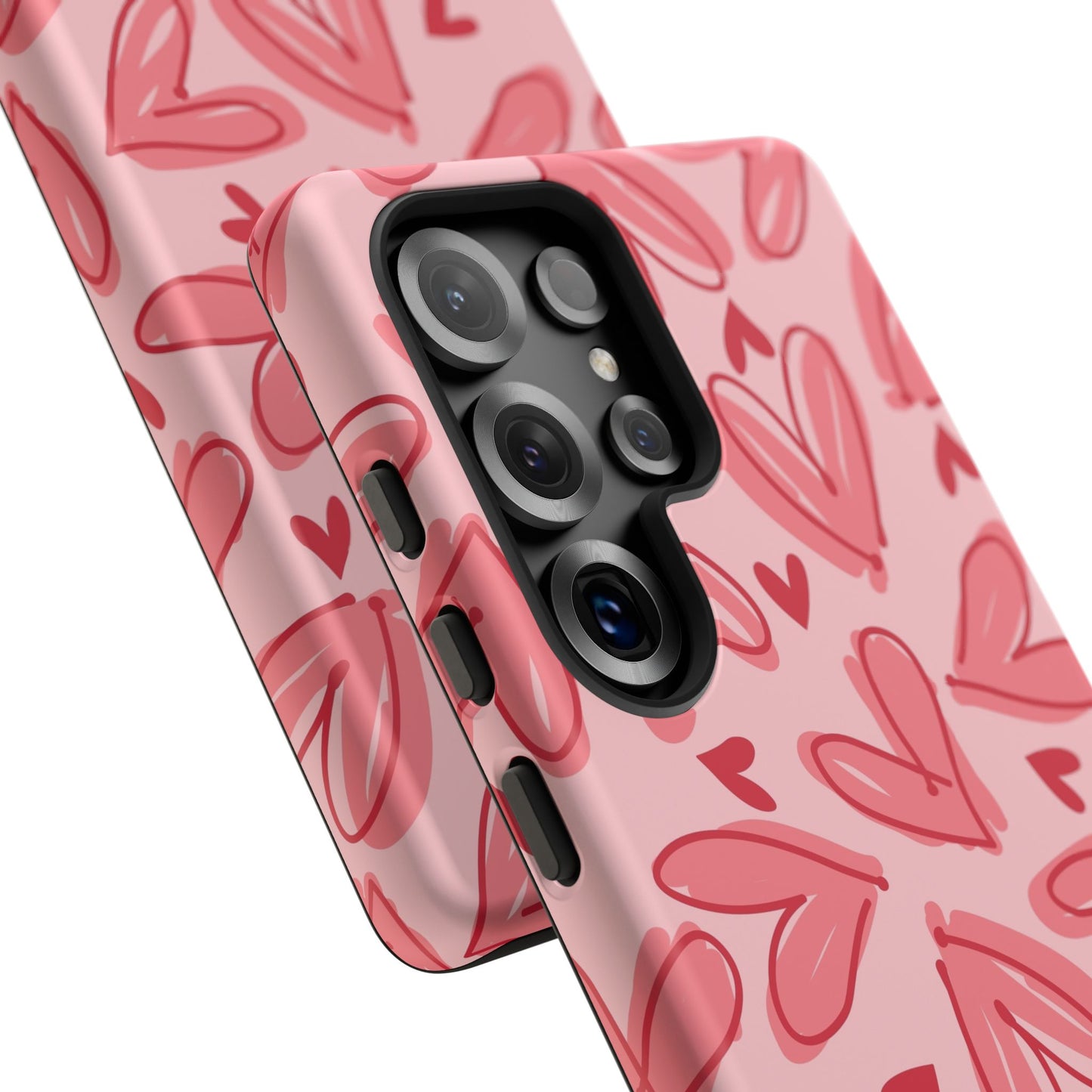 Hearts: Tough Case for iPhone, Samsung Galaxy and Google Pixel devices