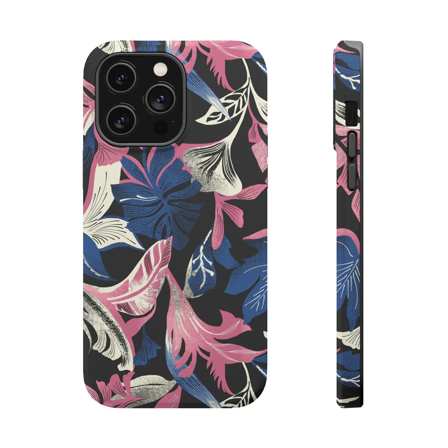 Tropique (MagSafe version): Palm & Fall Fusion Phone Case for iPhone
