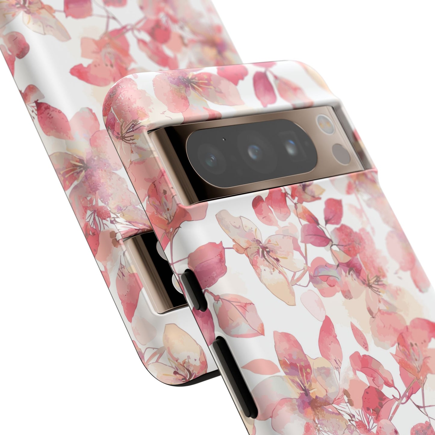 Watercolor Flowers: Tough Case for iPhone, Samsung Galaxy and Google Pixel devices