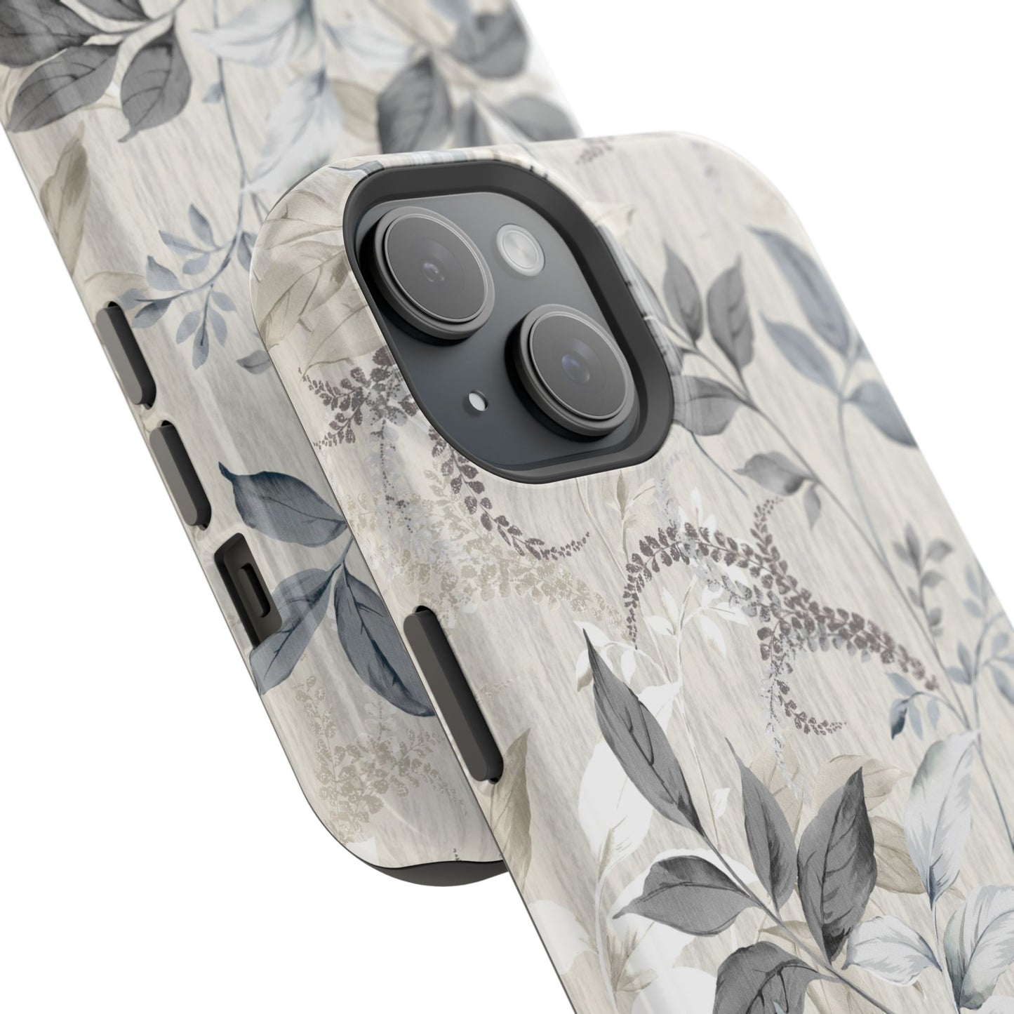 Luxury Leaves (MagSafe version): Artistic case for iPhone, Samsung Galaxy and Google Pixel