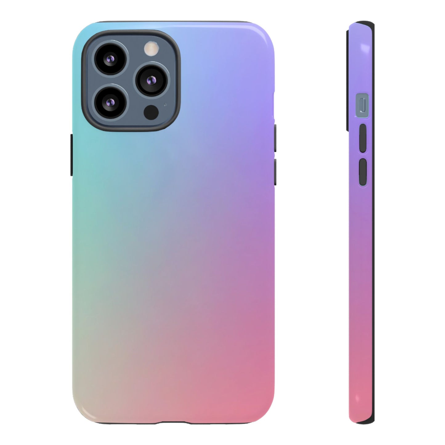 Cotton Candy: Quadcolor Pastel Gradient Tough Case for iPhone, Samsung Galaxy and Google Pixel devices