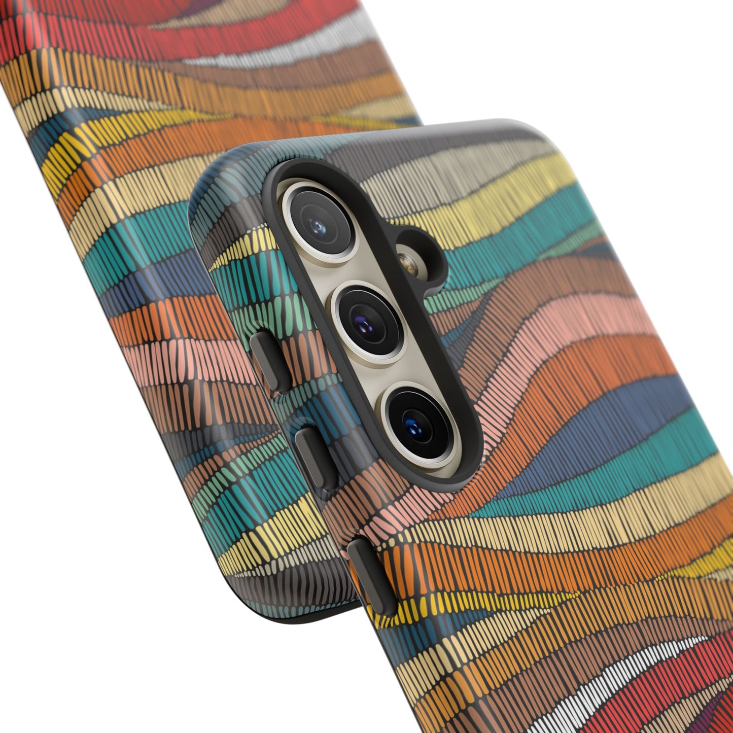 Threaded Harmony: Tapestry-inspired Phone Case for iPhone, Samsung Galaxy and Google Pixel devices