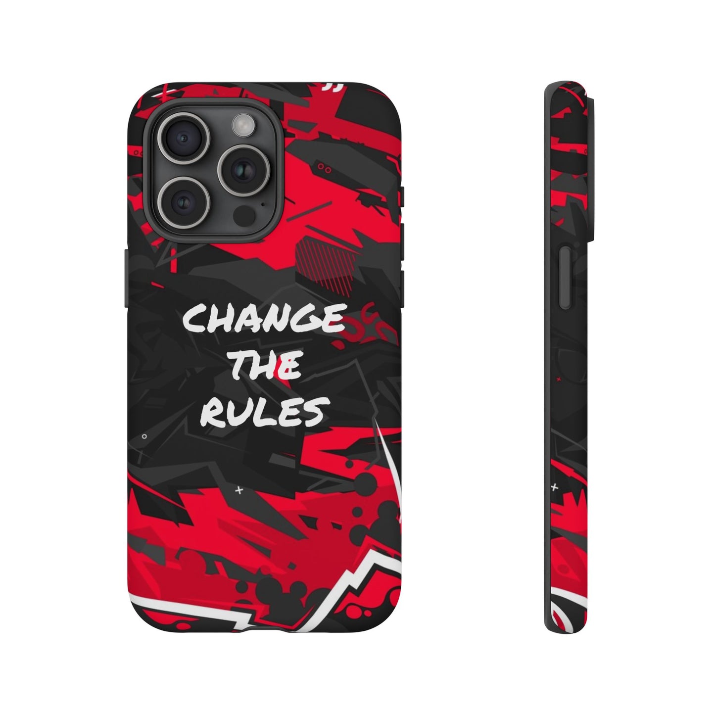 Verander de regels: stevige hoes voor iPhone-, Galaxy- en Pixel-apparaten