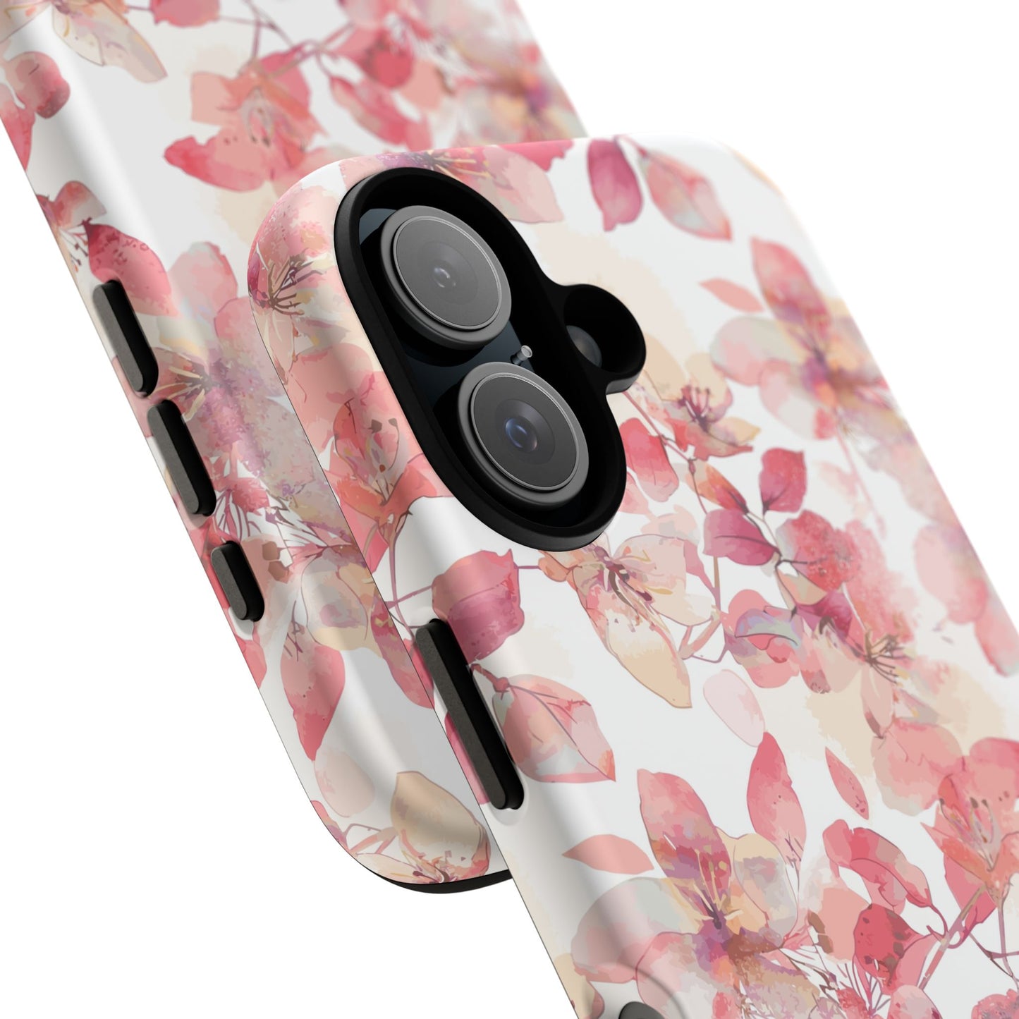 Watercolor Flowers: Tough Case for iPhone, Samsung Galaxy and Google Pixel devices
