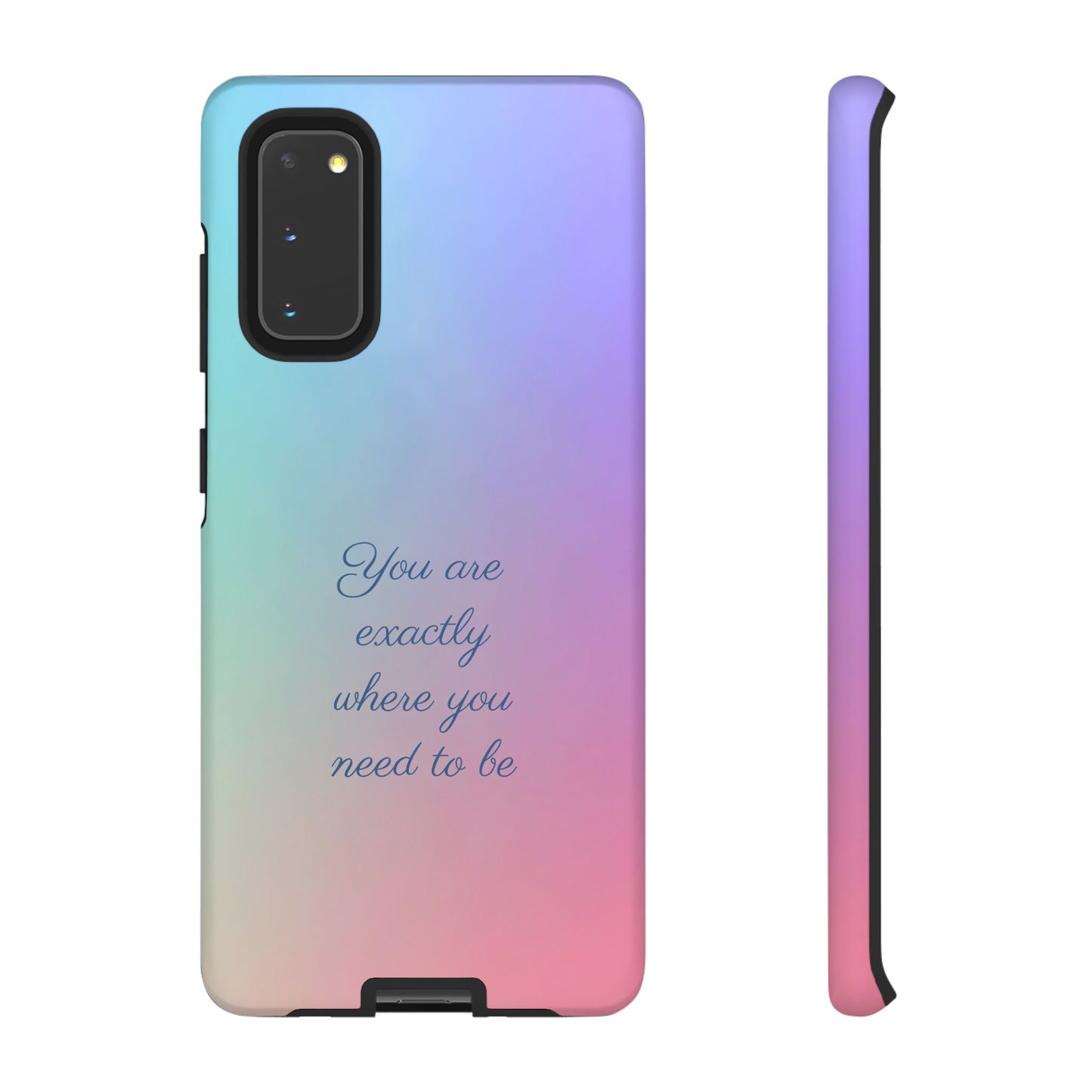 You are exactly where you need to be: Tough Case for iPhone, Samsung Galaxy and Google Pixel
