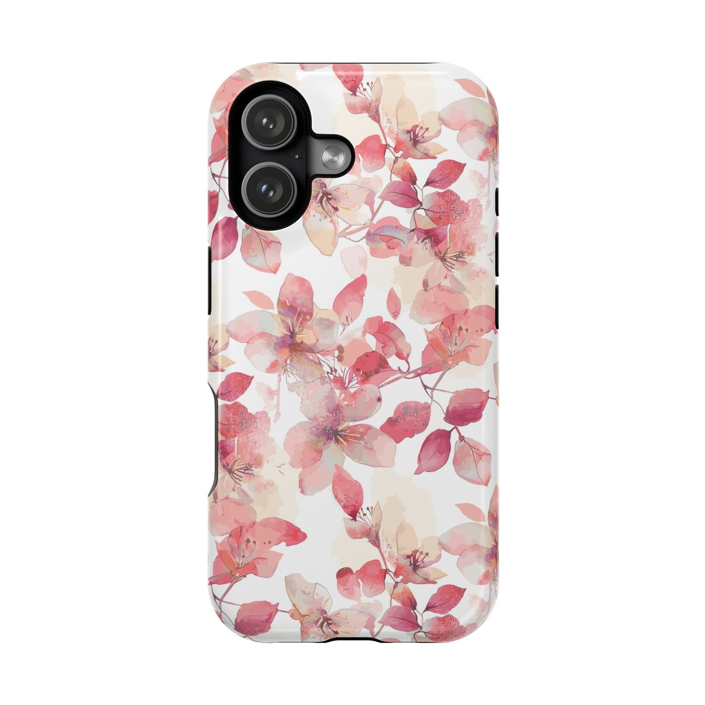 Watercolor Flowers: MagSafe case for iPhone