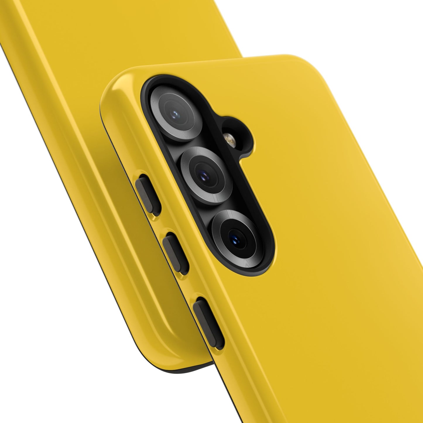 Luscious Yellow: Plain Sunburst-Inspired Color for iPhone, Samsung Galaxy and Google Pixel devices