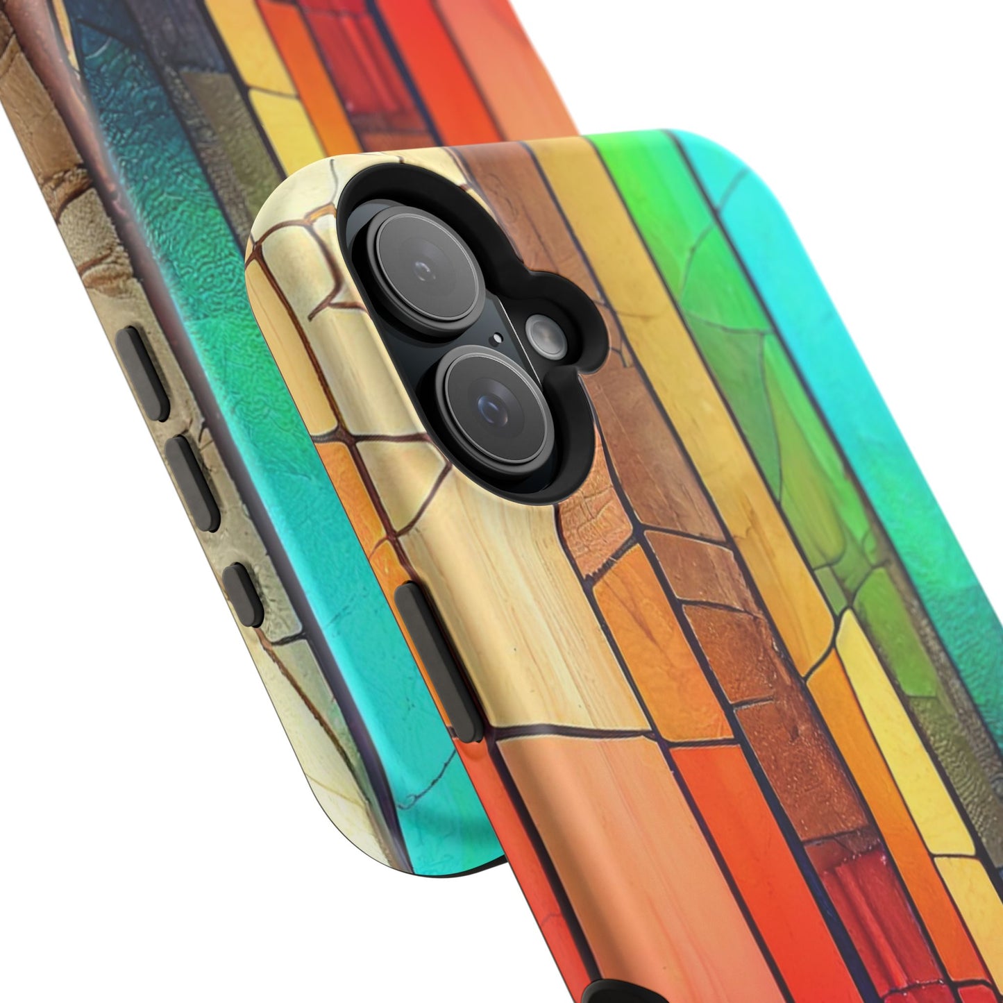 Stained Glass Design MagSafe Case for iPhone