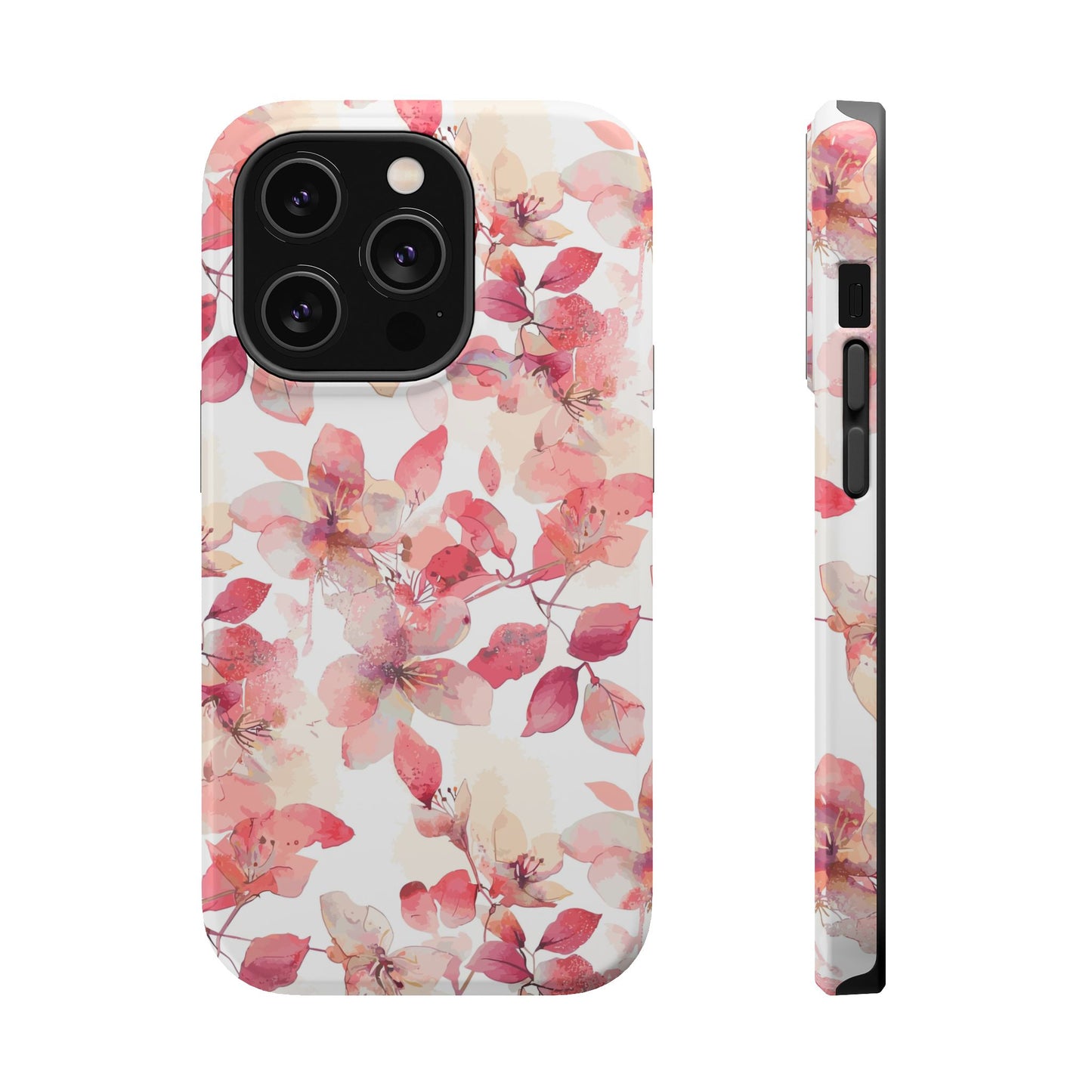 Watercolor Flowers: MagSafe case for iPhone