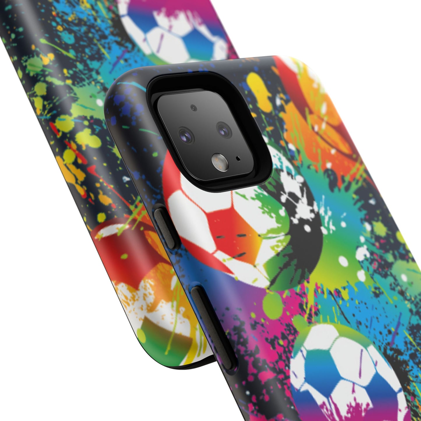Footballer's Phone Case: Vibrant Case for iPhone, Samsung Galaxy and Google Pixel devices