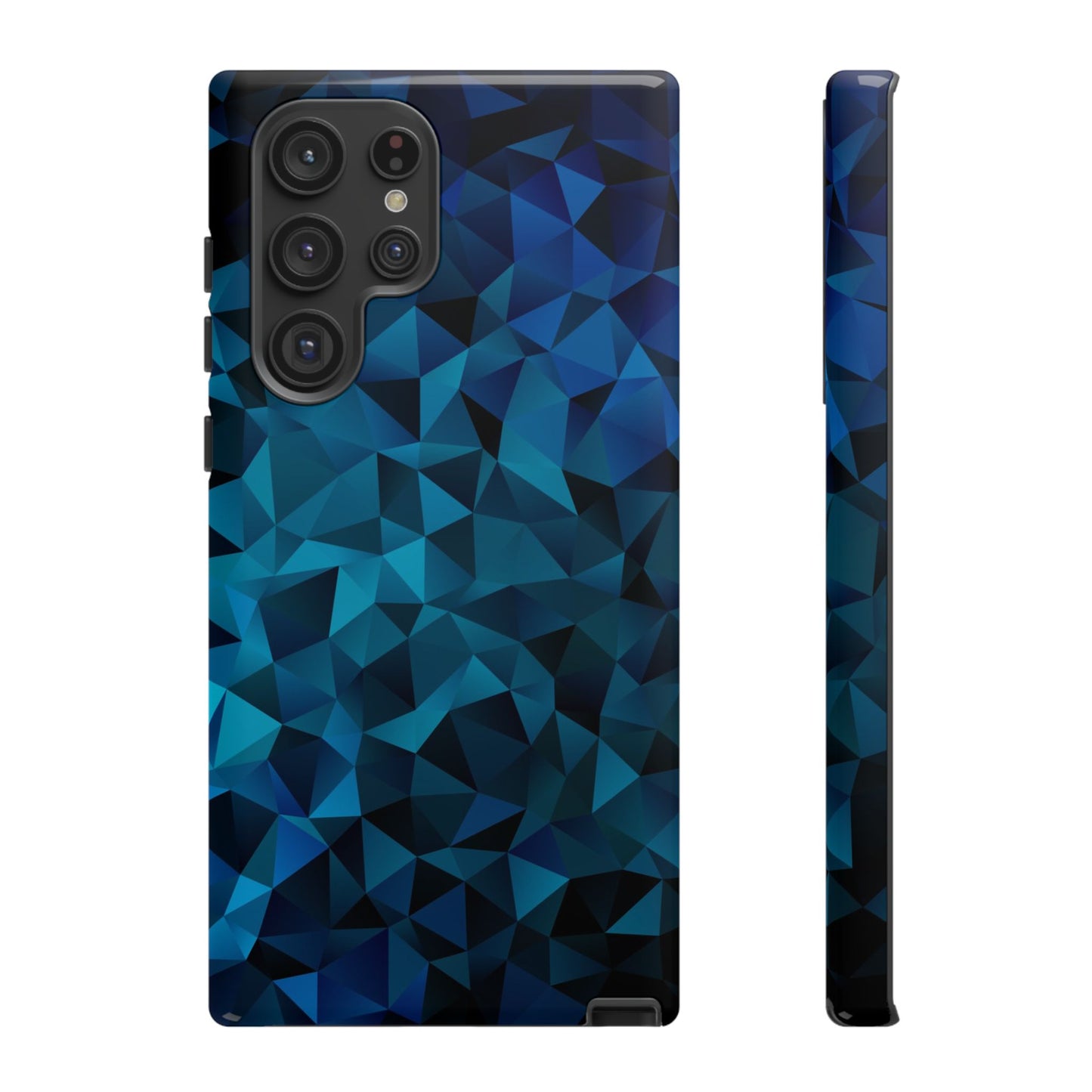 Blue Diamonds: Phone Case with Elegant Prints for iPhone, Samsung Galaxy and Google Pixel devices