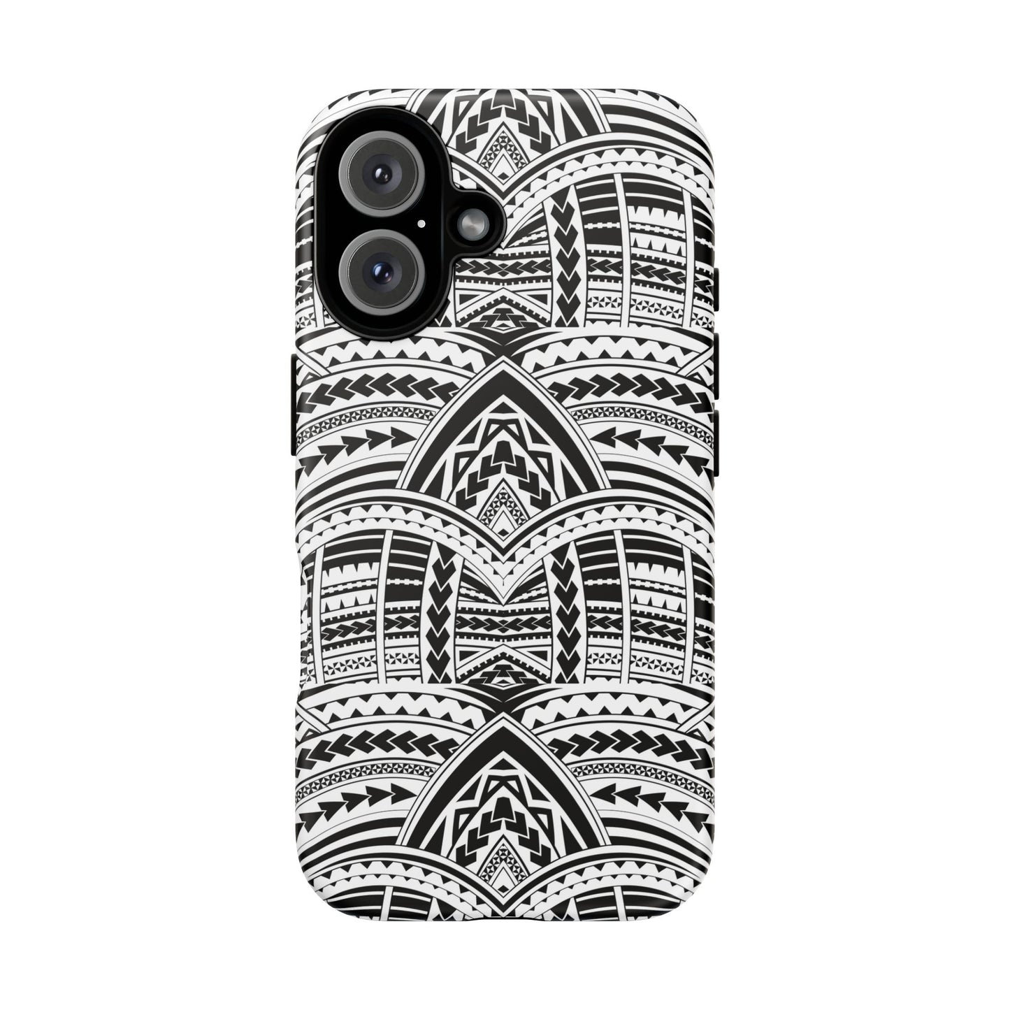 Tatoeage: telefoonhoesje met tribalpatroon voor iPhone, Samsung Galaxy en Google Pixel