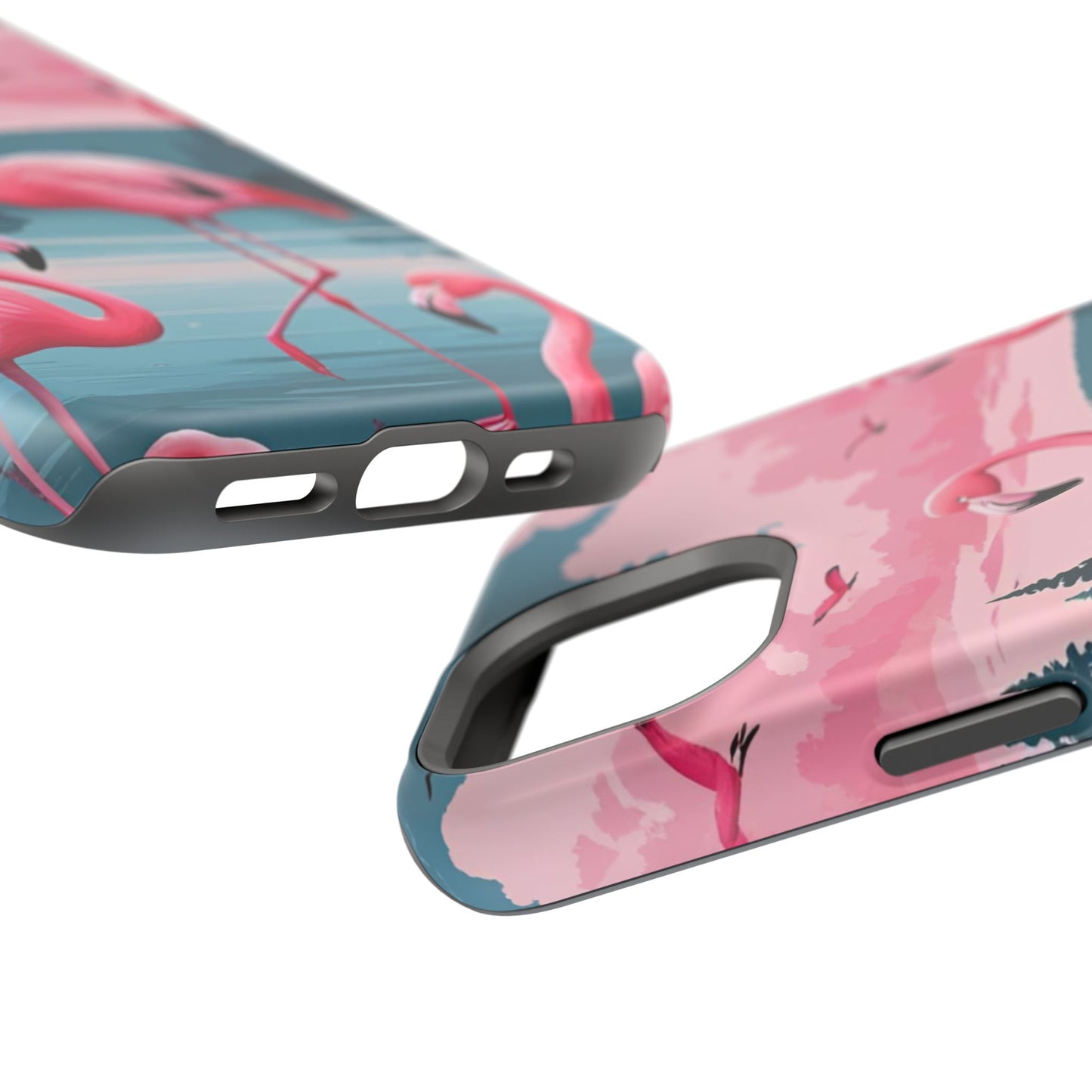 Velvet Skies Flamingo Case MagSafe phone case for Apple iPhone
